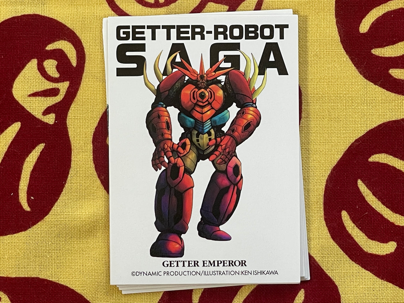 Getter Robot SAGA Cards Set