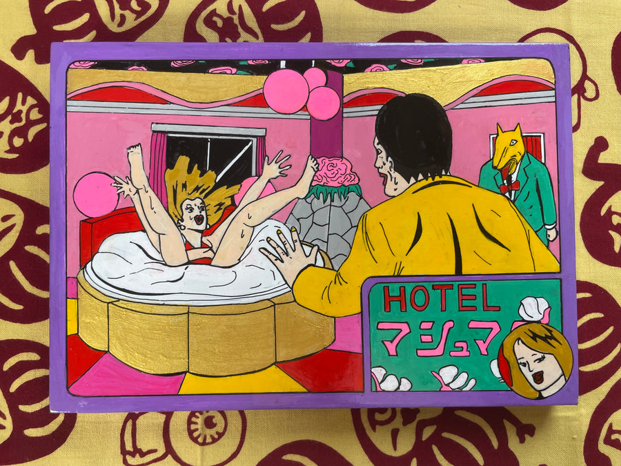 Koichi Matsuda Original Art "Hotel Marshmallow" (2024)