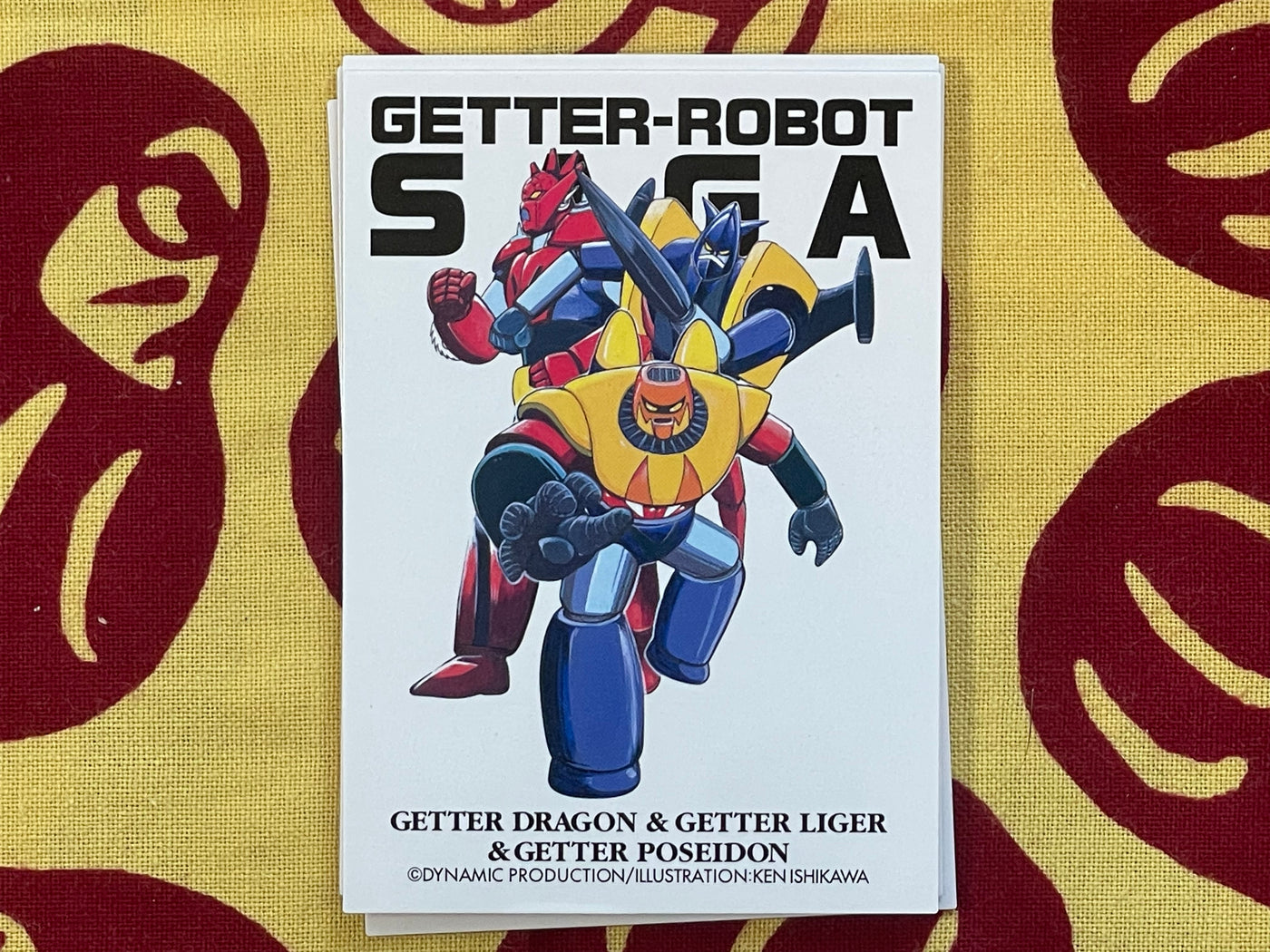 Getter Robot SAGA Cards Set