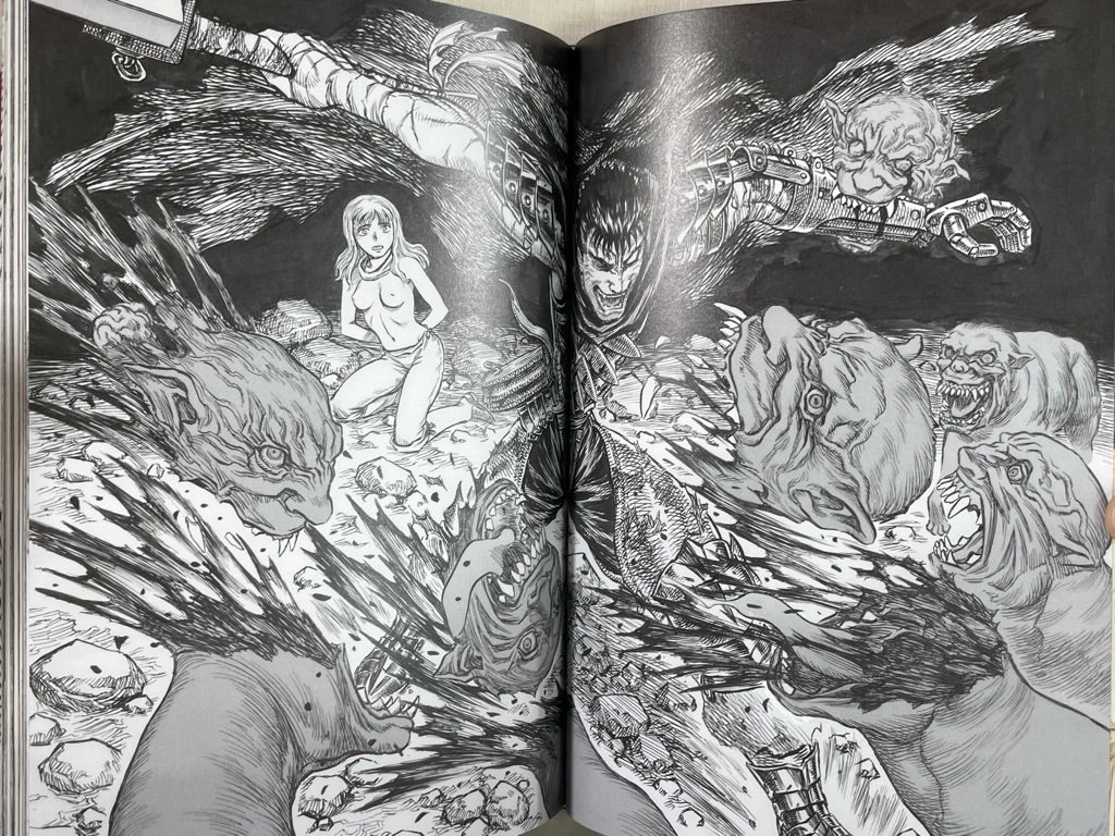 The Artwork of Berserk by Kentarou Miura from the Memorial Exhibition