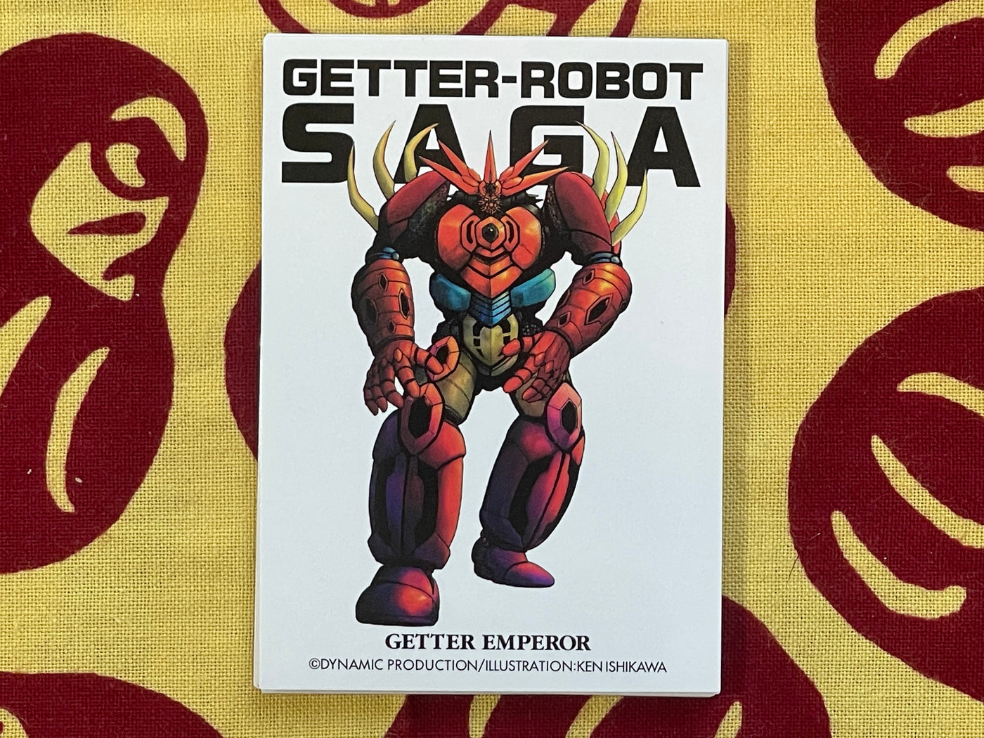 Getter Robot SAGA Cards Set