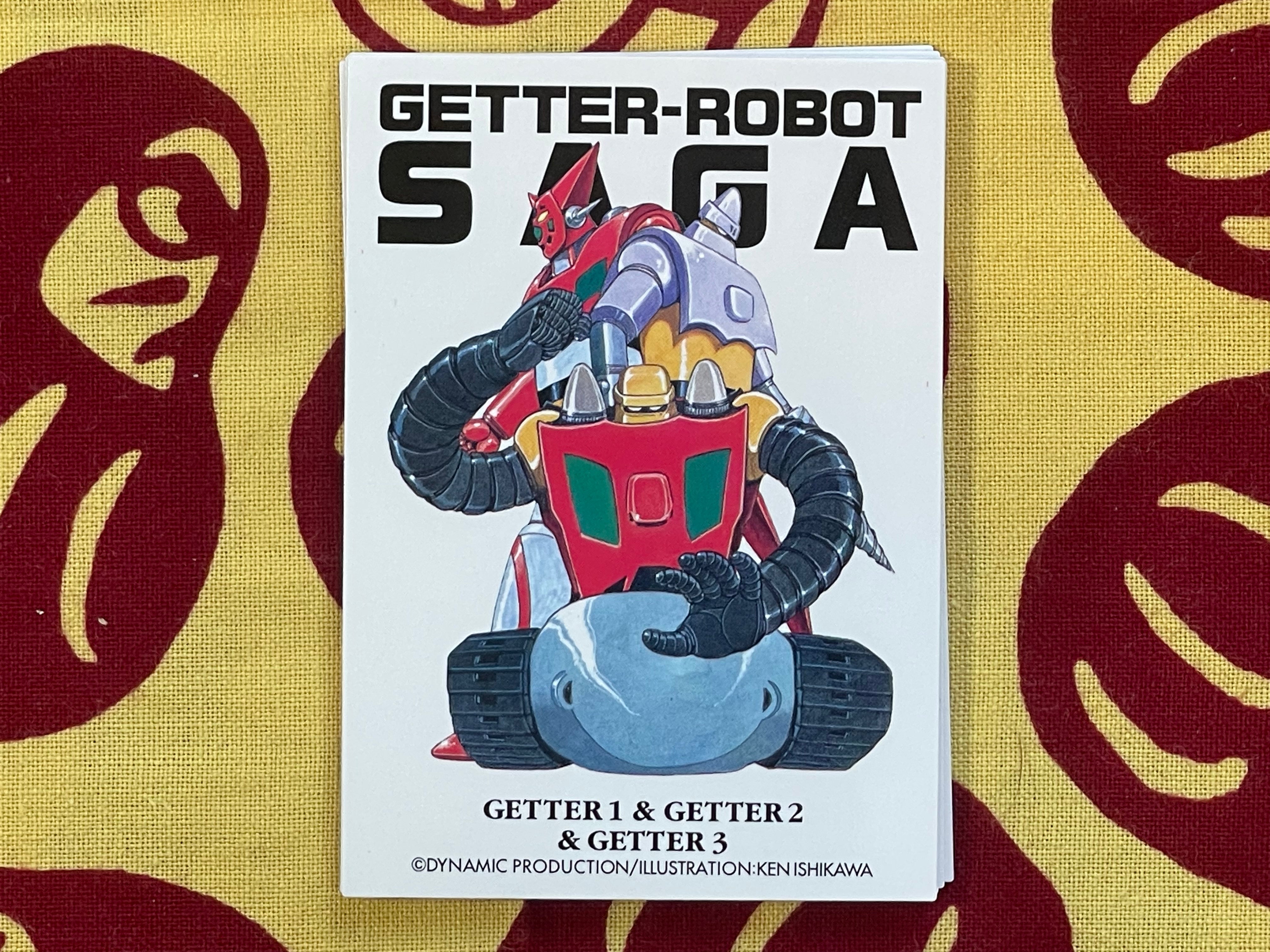 Getter Robot SAGA Cards Set