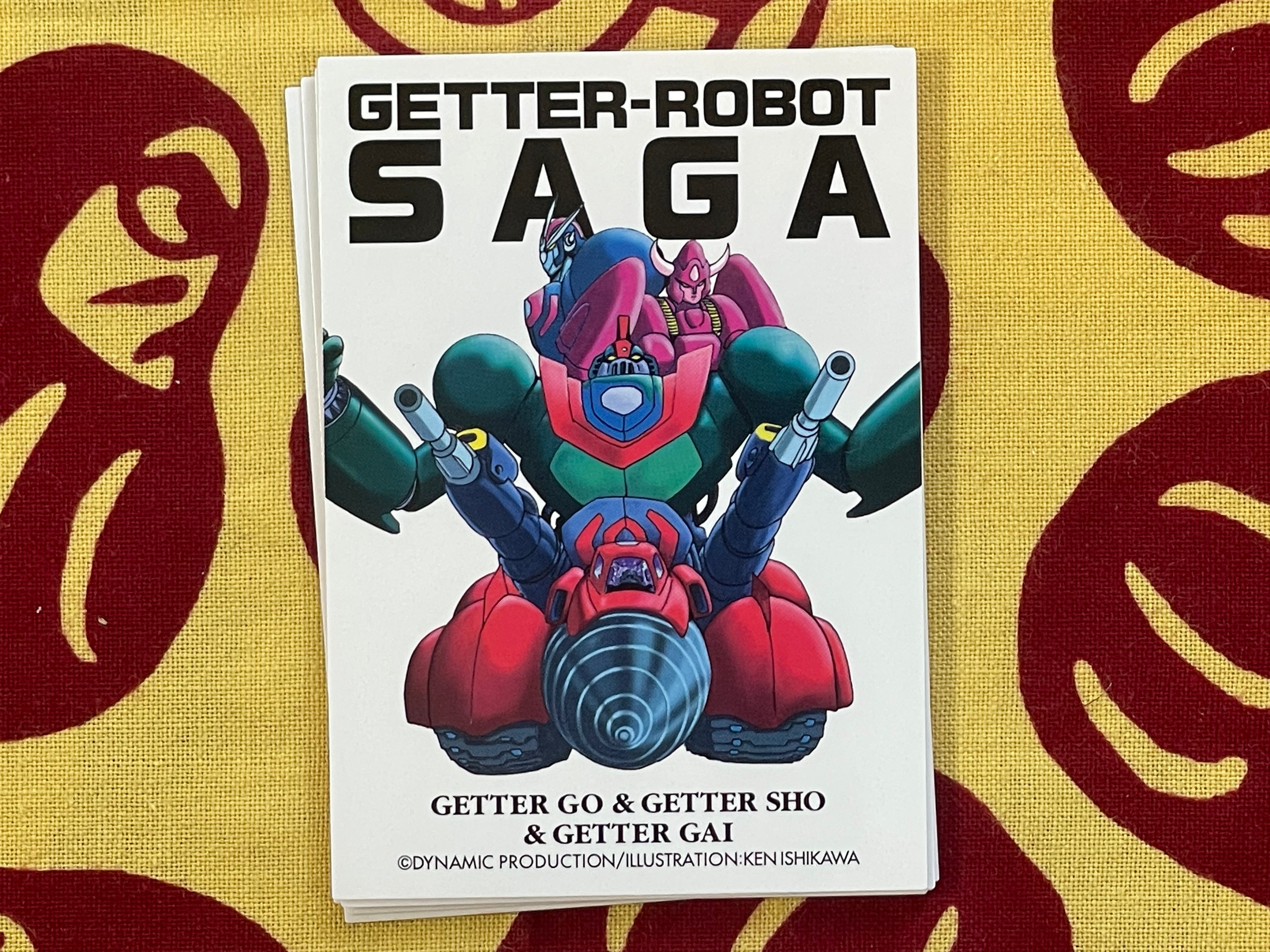 Getter Robot SAGA Cards Set