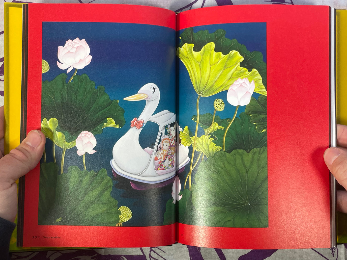 SIGNED - RAKUEN  Hardcover + Slipcover + Postcard by Yuji Moriguchi