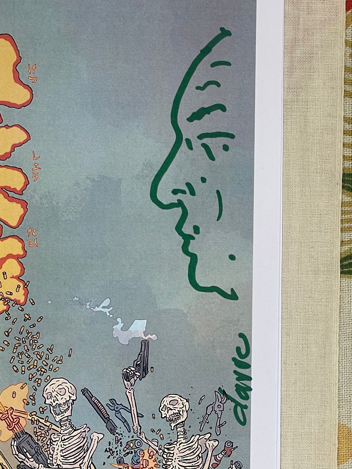 Geof Darrow Shaolin Cowboy SIGNED Print VICTORY