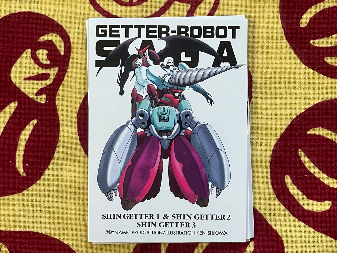 Getter Robot SAGA Cards Set