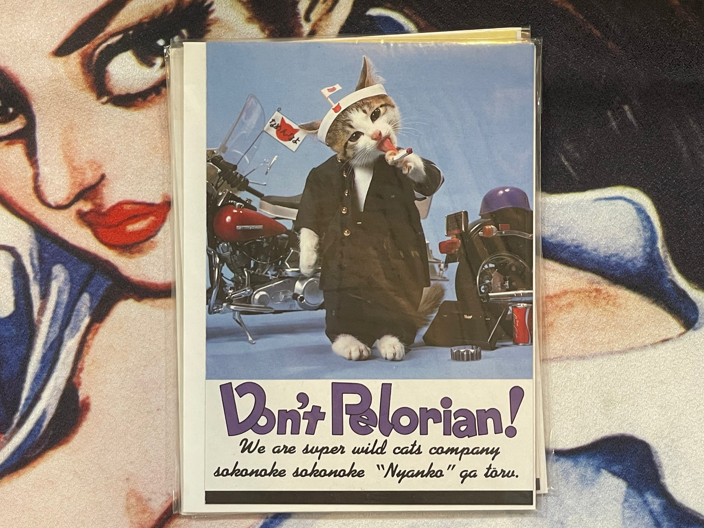 Don't Pelorian! Namennayo Cat Postcard #2