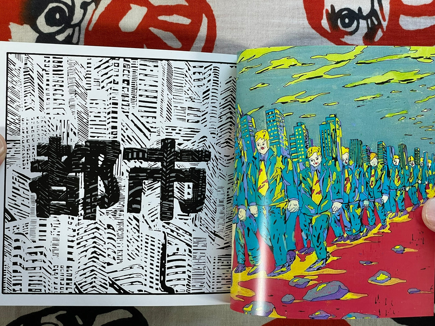 SIGNED Toshi / City Illustrations & Manga by Koichi Matsuda (2022)