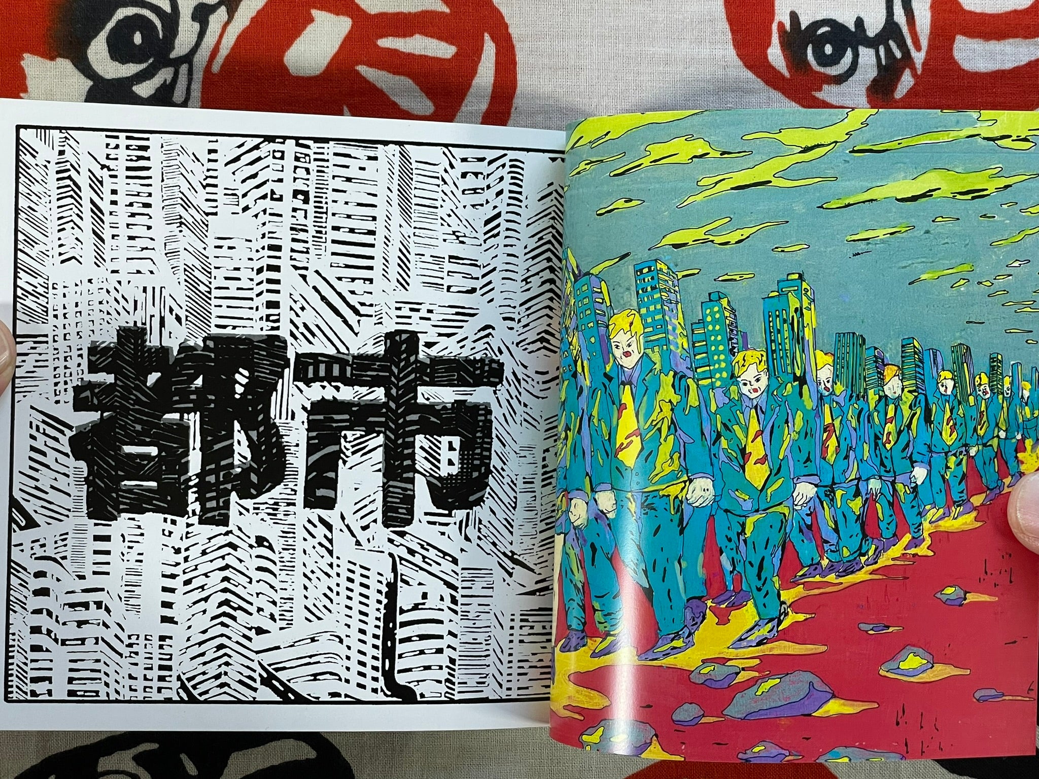 SIGNED Toshi / City Illustrations & Manga by Koichi Matsuda (2022)