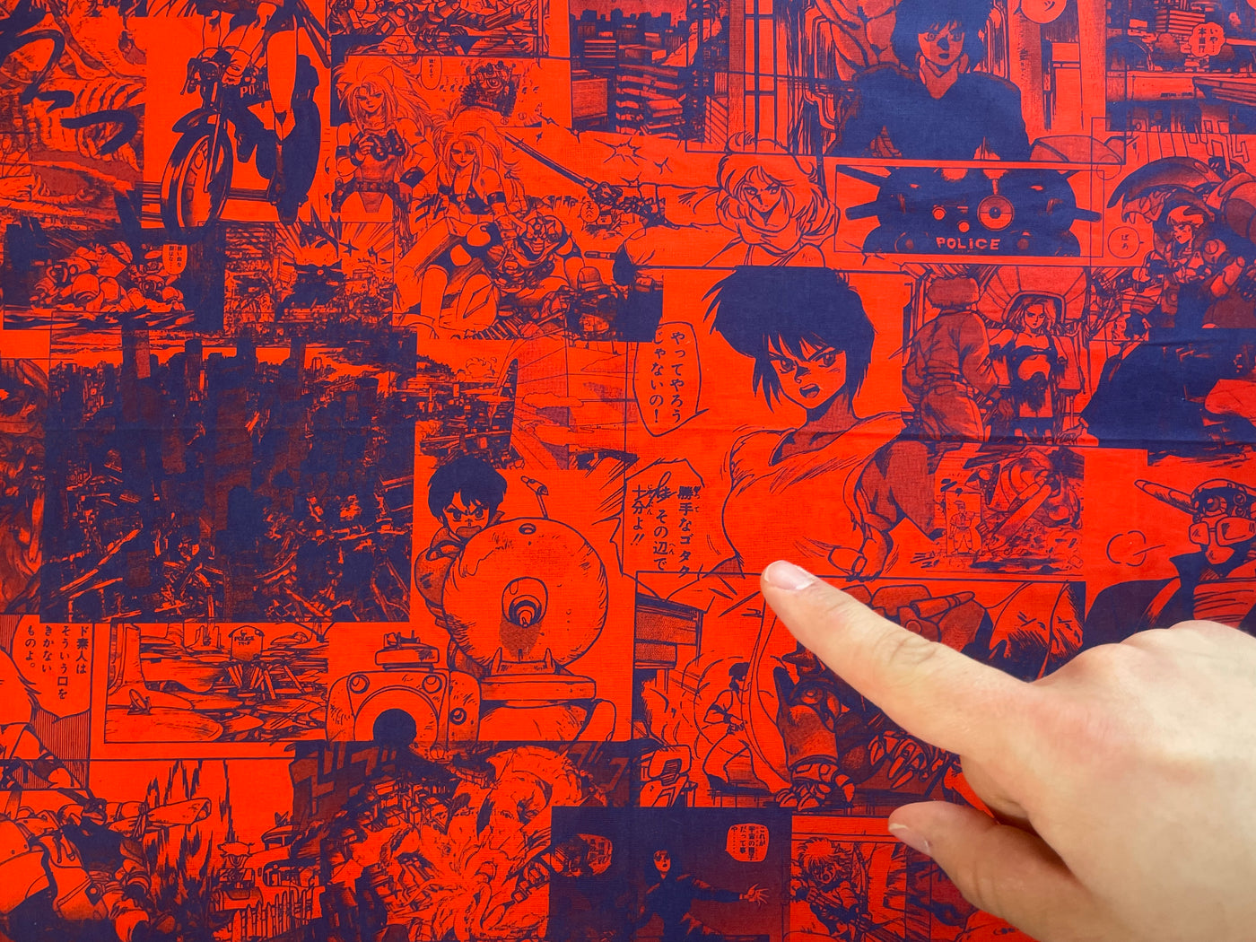 Ghost in the Shell Red Bandana (バンダナ集合)