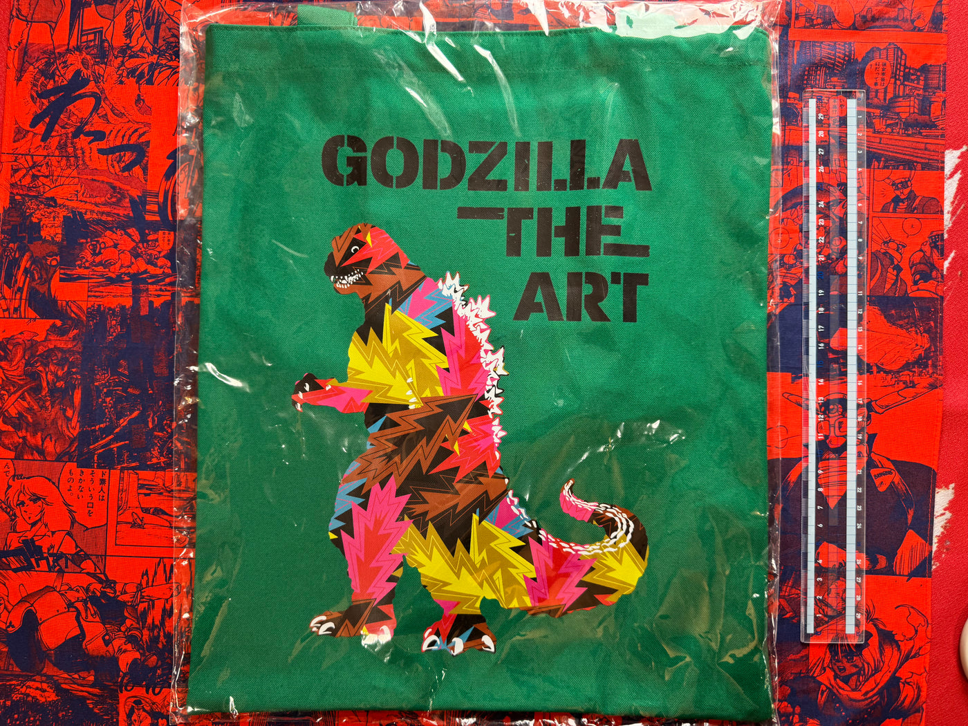Godzilla The Art Mori Art Museum Exhibition Tote Bag