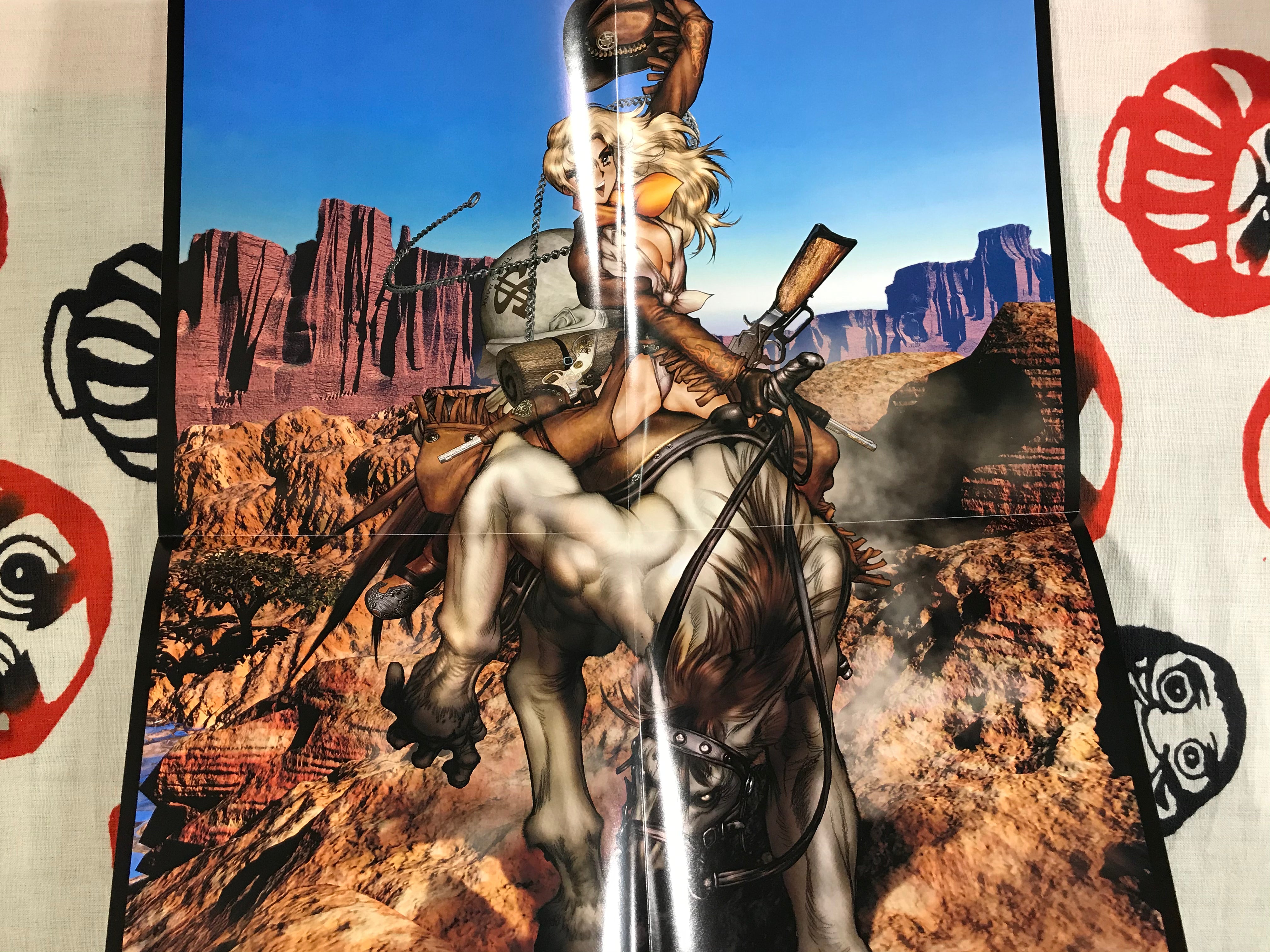 Galgrease 1st Series Wild Wet West Poster Book 001 by Shirow Masamune (2003)