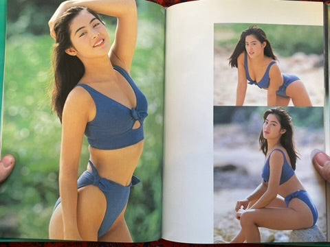 Crystal Blue Radiance: Yoshino Kimika Photo Collection - Hardcover (1994)