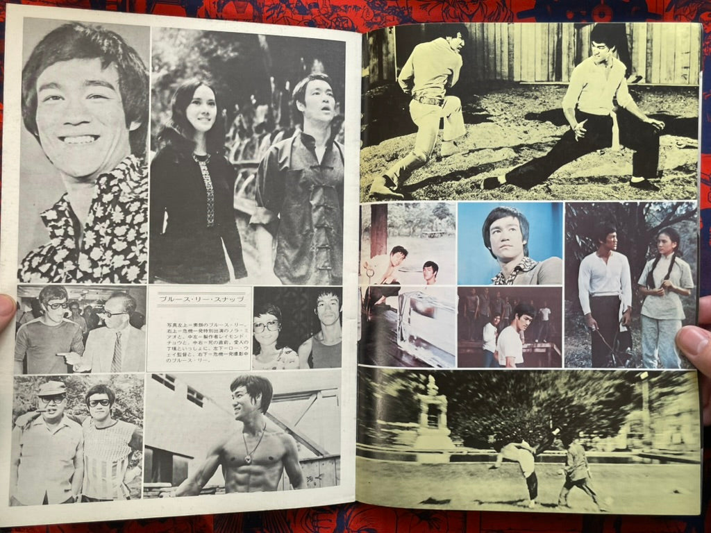 Bruce Lee The Big Boss Japanese Release Movie Pamphlet (1974)