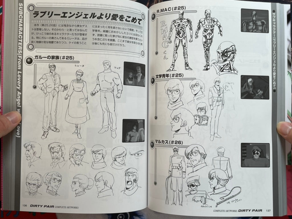Dirty Pair Complete Art Works by Noriyuki Takashima (2006/2025 Ed.)-thumbmail-13