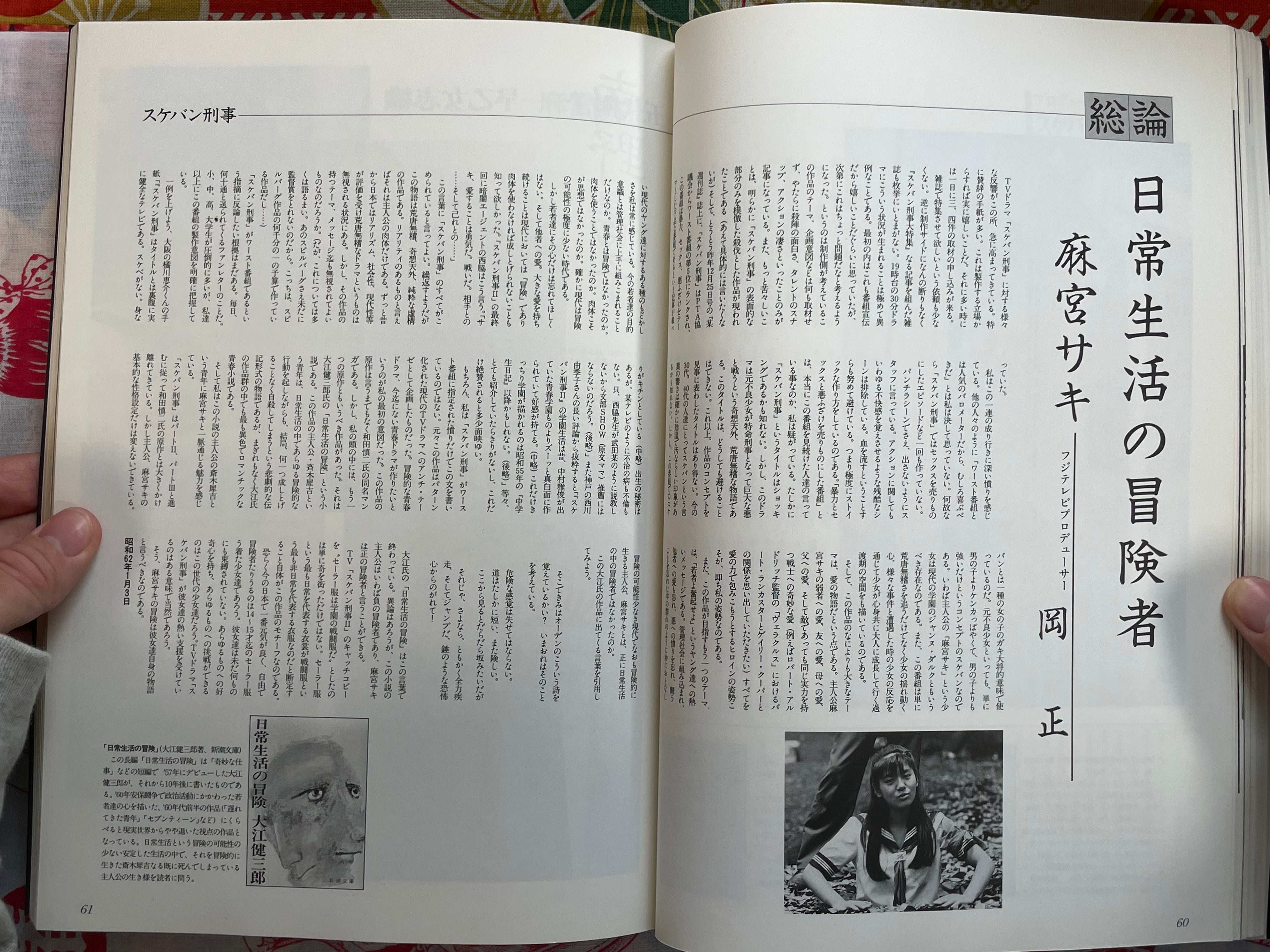 Sukeban Deka Research Book (1987)