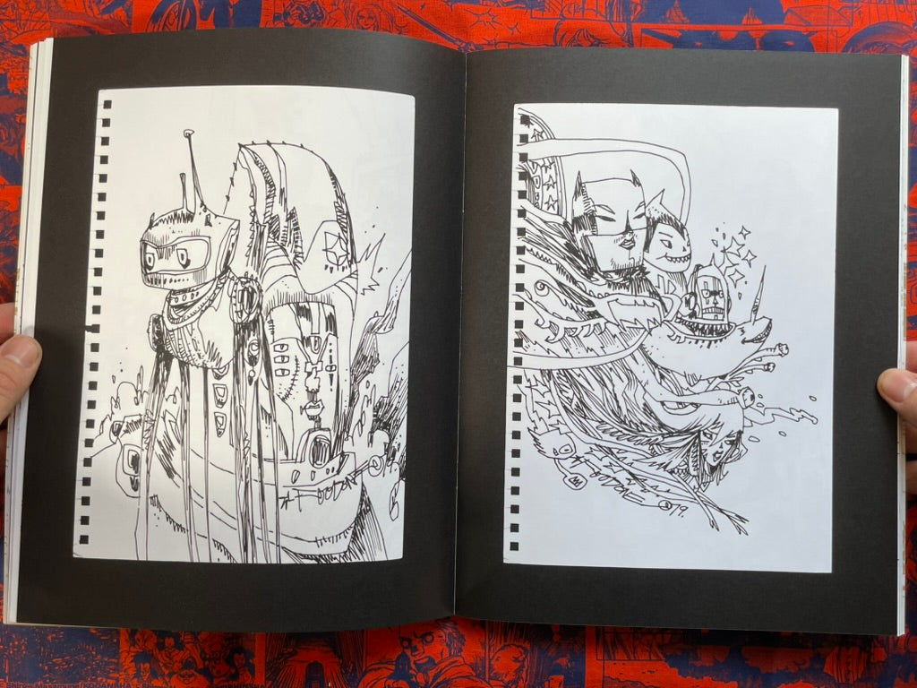 Jim Mahfood The Ballpoint Slayer Vol. 2 X Japan Book Hunter 3/3 Limited (2025)