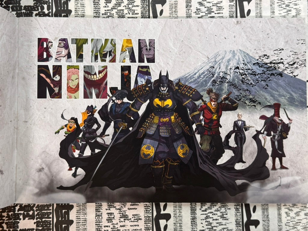 SIGNED Batman Ninja Movie Pamphlet by Takashi Okazaki (2018)-thumbmail-3