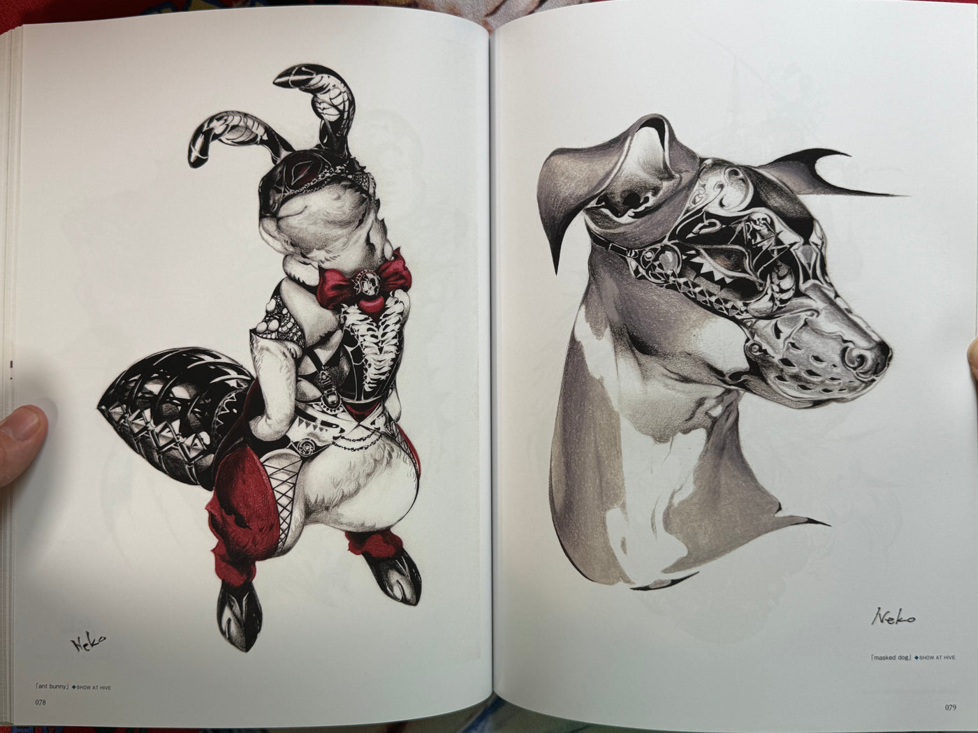 Feast and the Beast - w/ SIGNED postcard by NekoshowguN (2021)