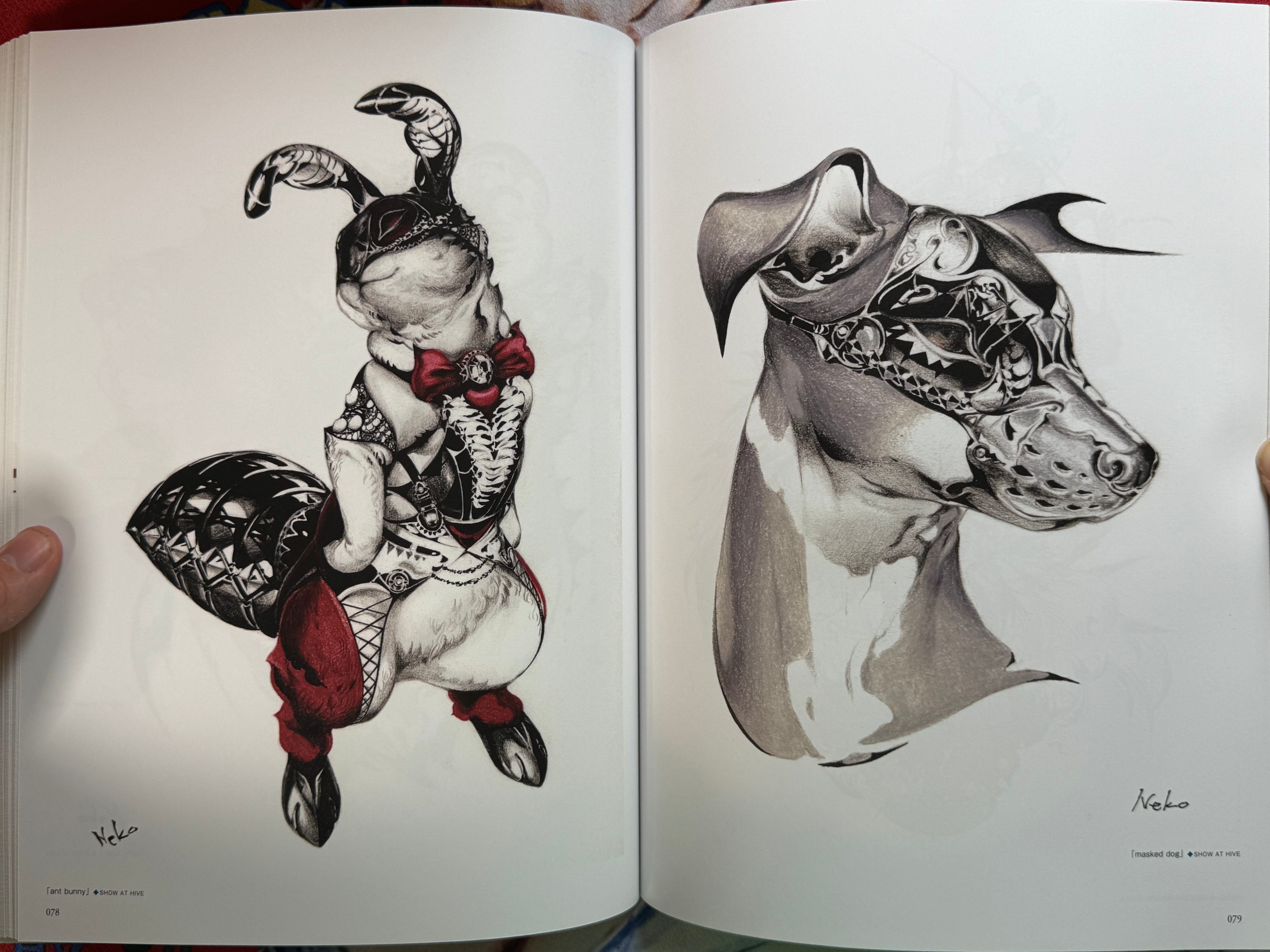 Feast and the Beast - w/ SIGNED postcard by NekoshowguN (2021)