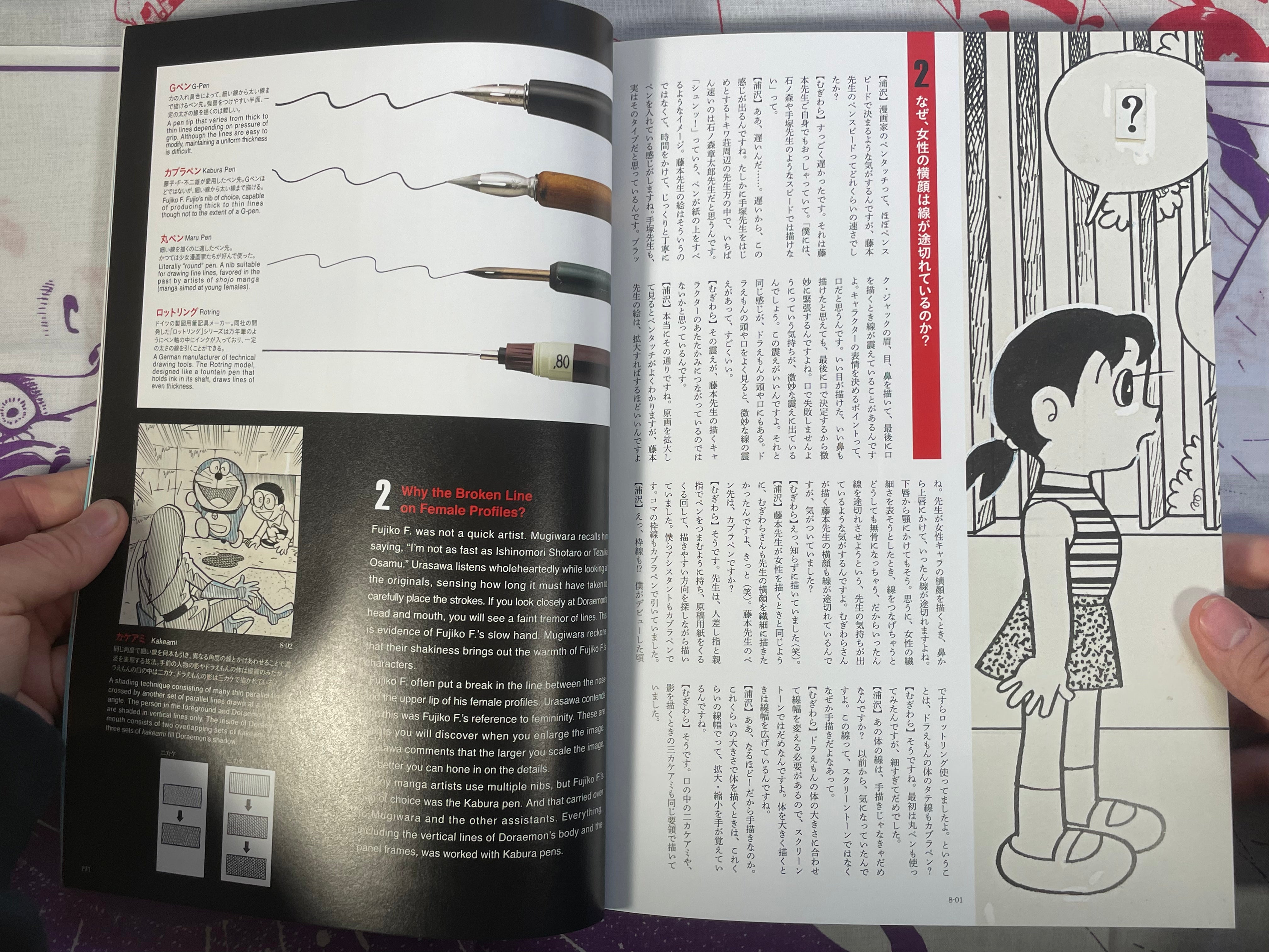 The Genga Art of Doraemon Bilingual Edition by Fujiko F. Fujio