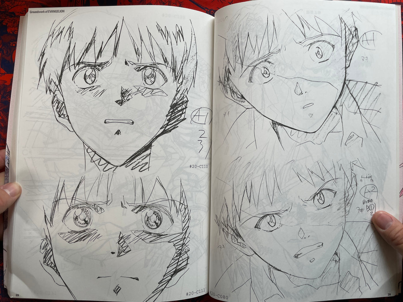 Groundwork of Evangelion 3 by Hideaki Anno (2001)