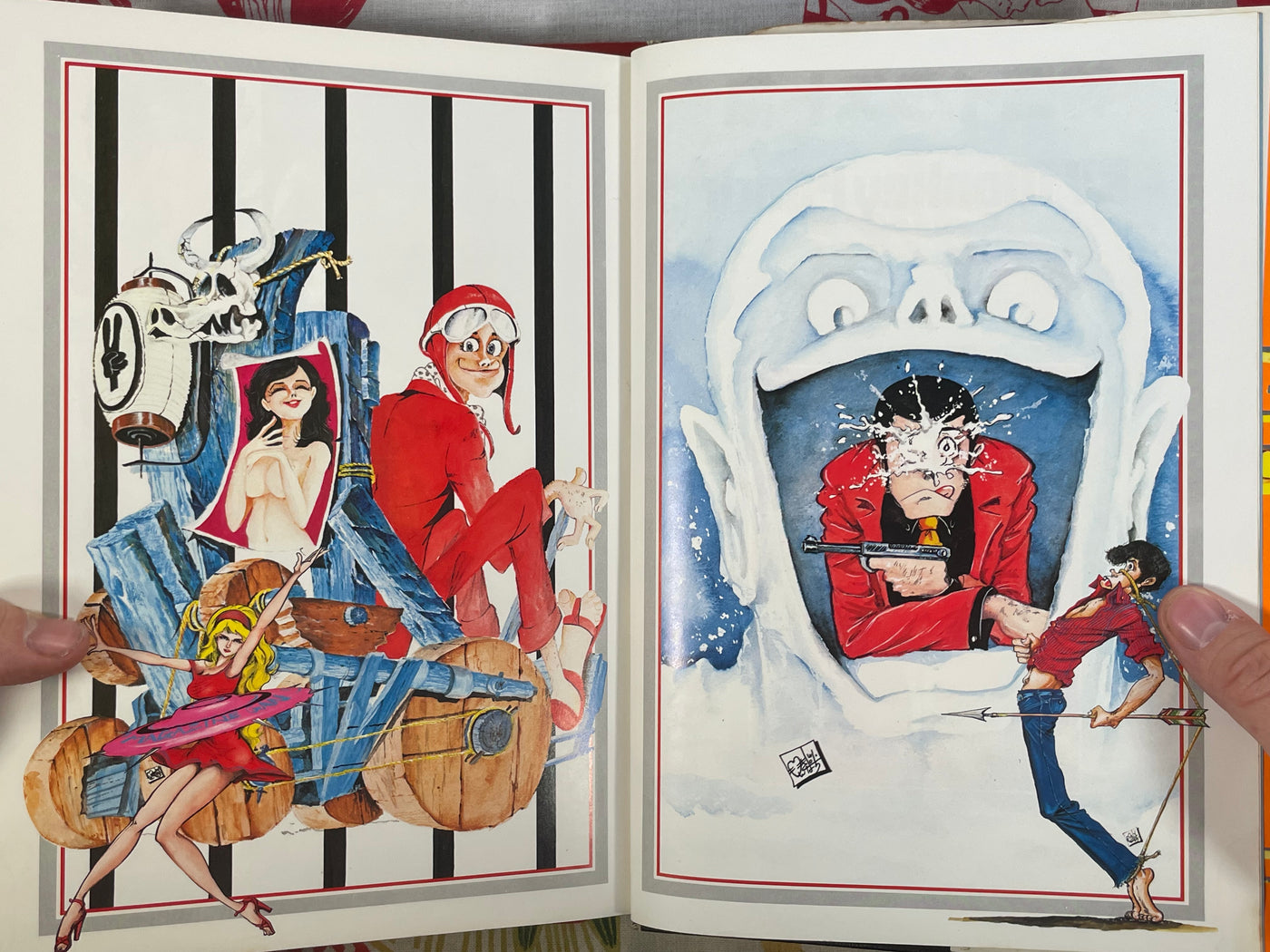 Lupin the Third Selected Works Hardcover / Slipcover by Monkey Punch (1980)