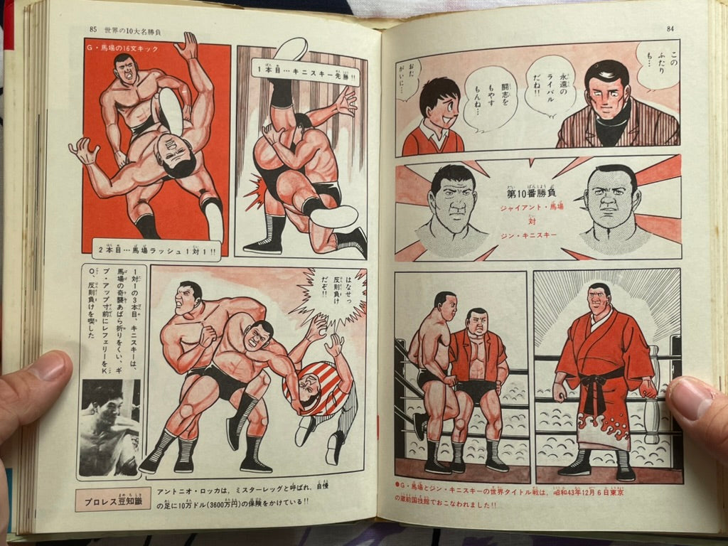 Pro Wrestling Encyclopedia - Hardcover by Antonio Inoki (1971)
