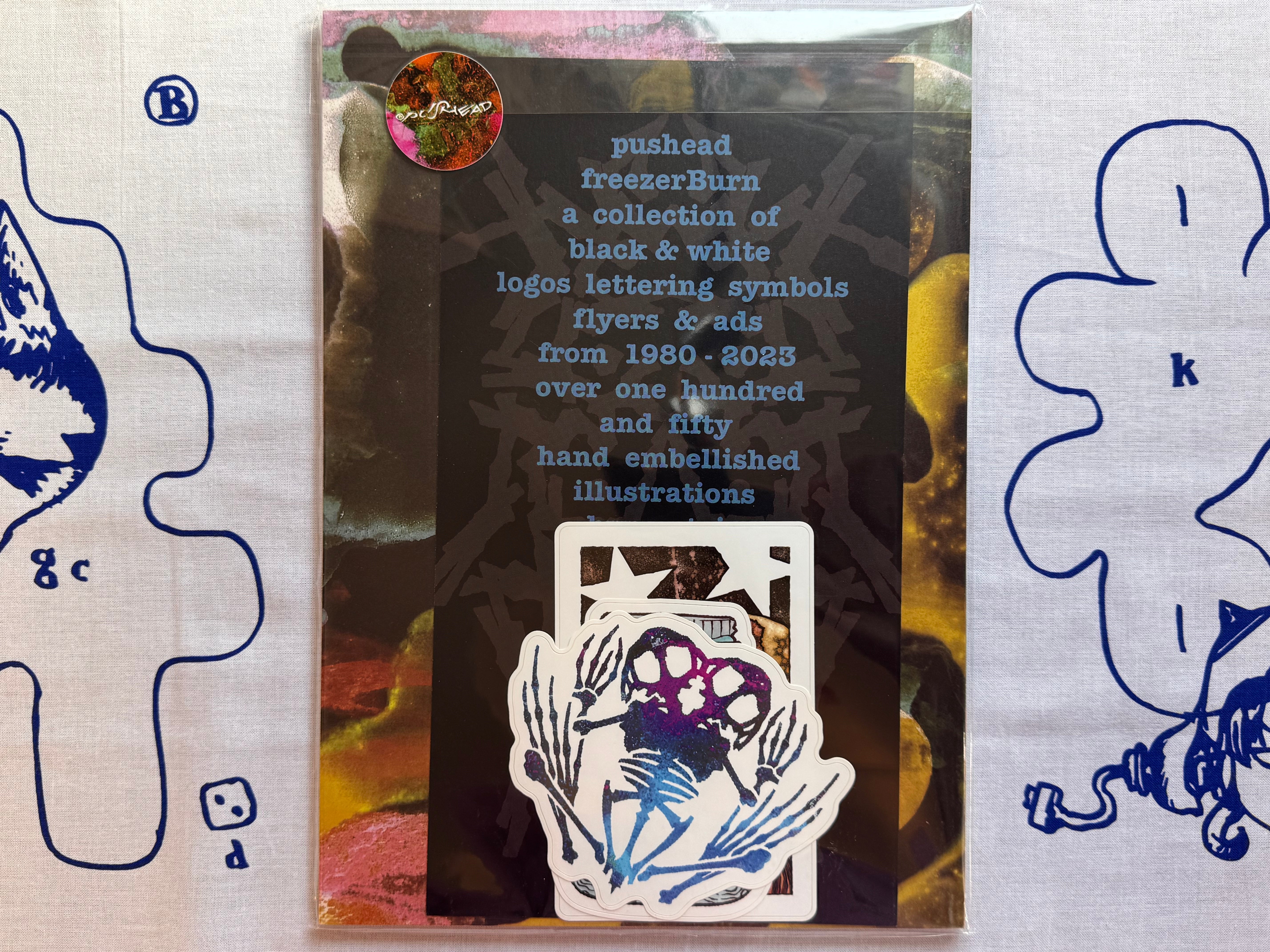 SIGNED HYPERSTOIC Freezerburn (2024) by Pushead SEALED