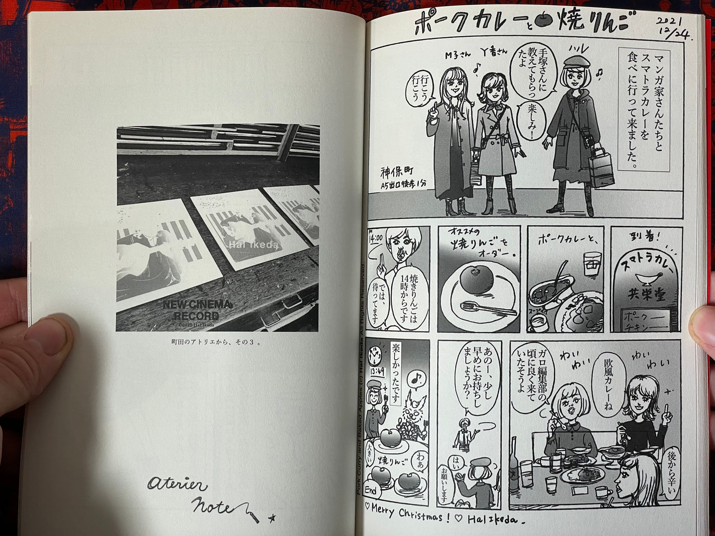 SIGNED Set of 3 Indy Doujinshi Manga #2 by Hal Ikeda