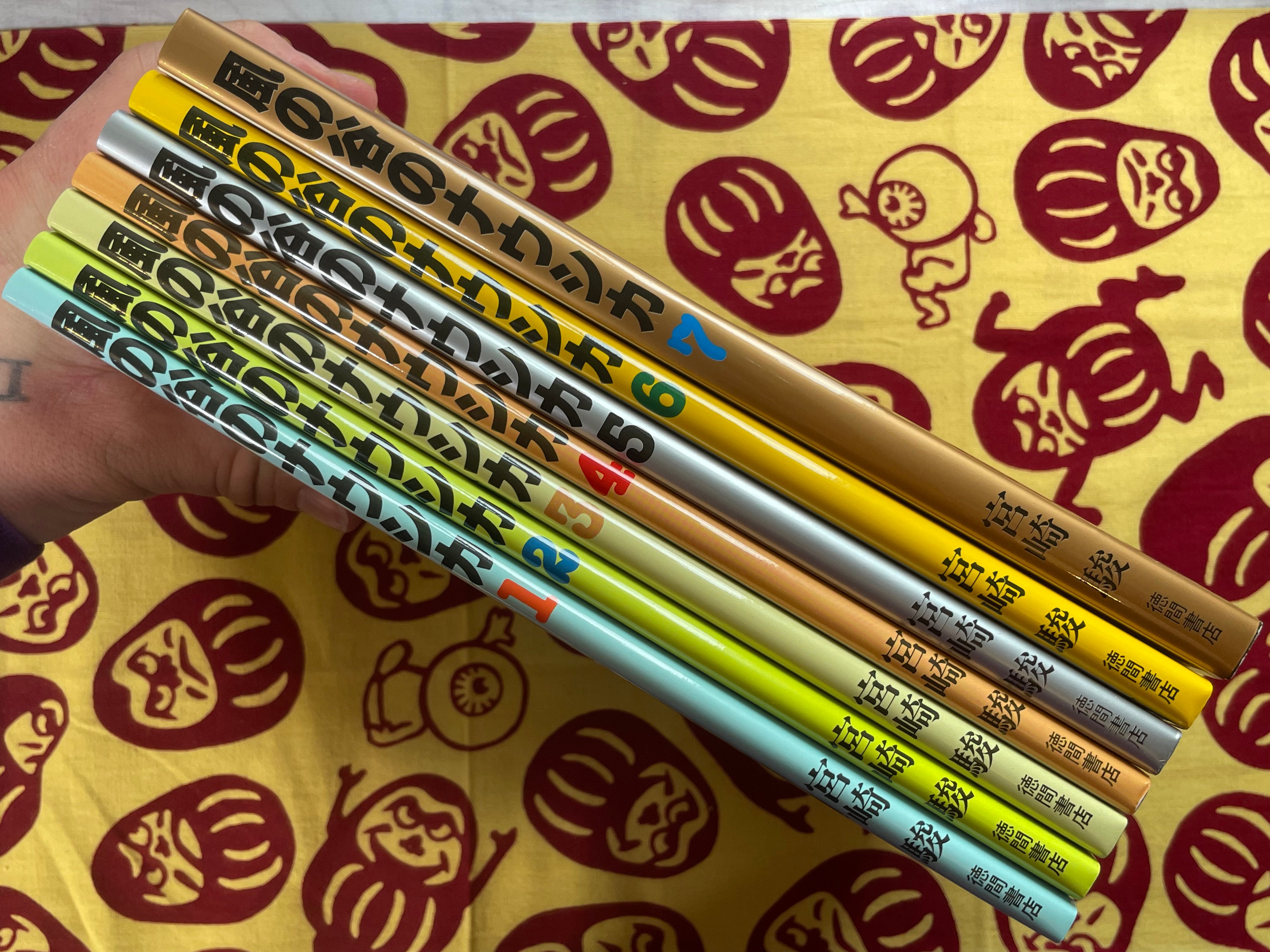 Nausicaä of the Valley of the Wind Anime Manga 1-7 Full Set by Studio Ghibli (2012)