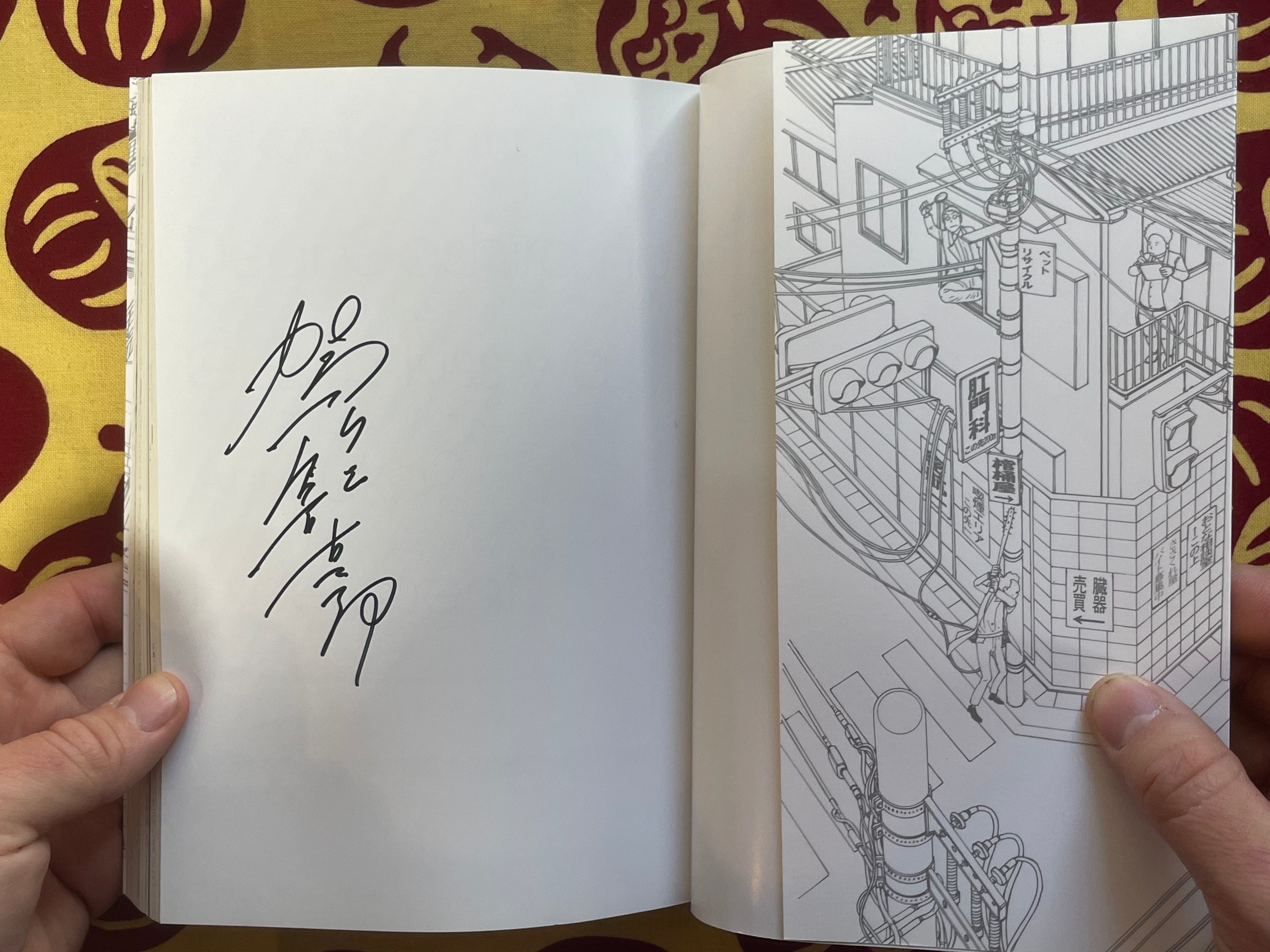 SIGNED Toko Tochu no Deai Gashira no Guzen Kiss wa Ariuruka? Experiment by Shintaro Kago (2015)