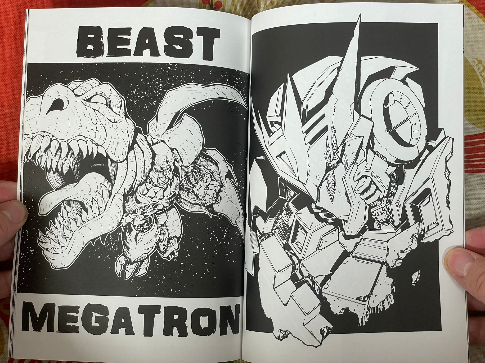Doujinshi Monochrome: Decepticons SIGNED by Naoto Tsushima (1993)