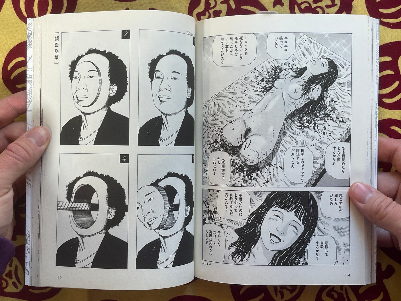 SIGNED Toko Tochu no Deai Gashira no Guzen Kiss wa Ariuruka? Experiment by Shintaro Kago (2015)