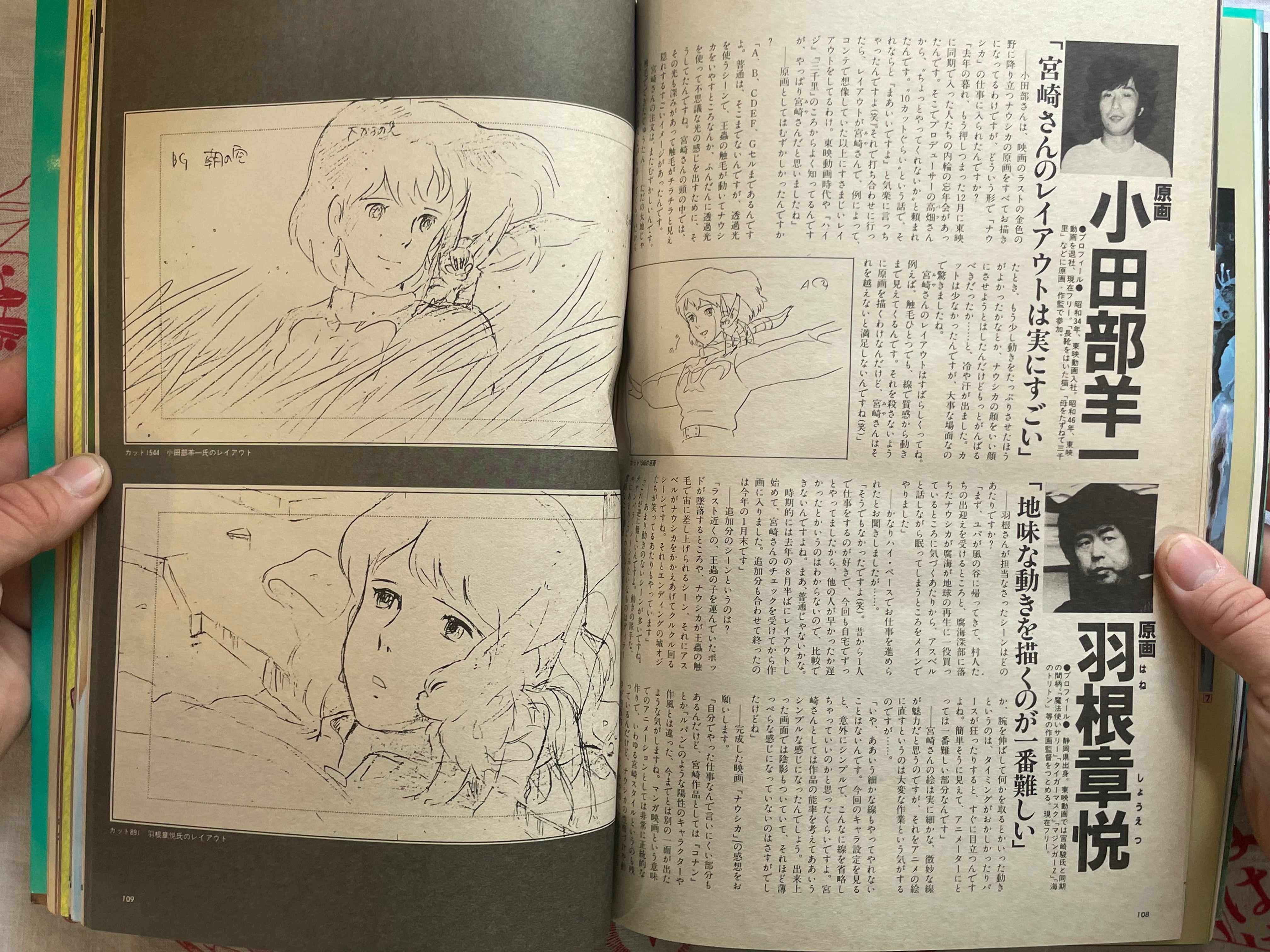 Nausicaä of the Valley of the Wind Roman Album by Hayao Miyazaki (1984)