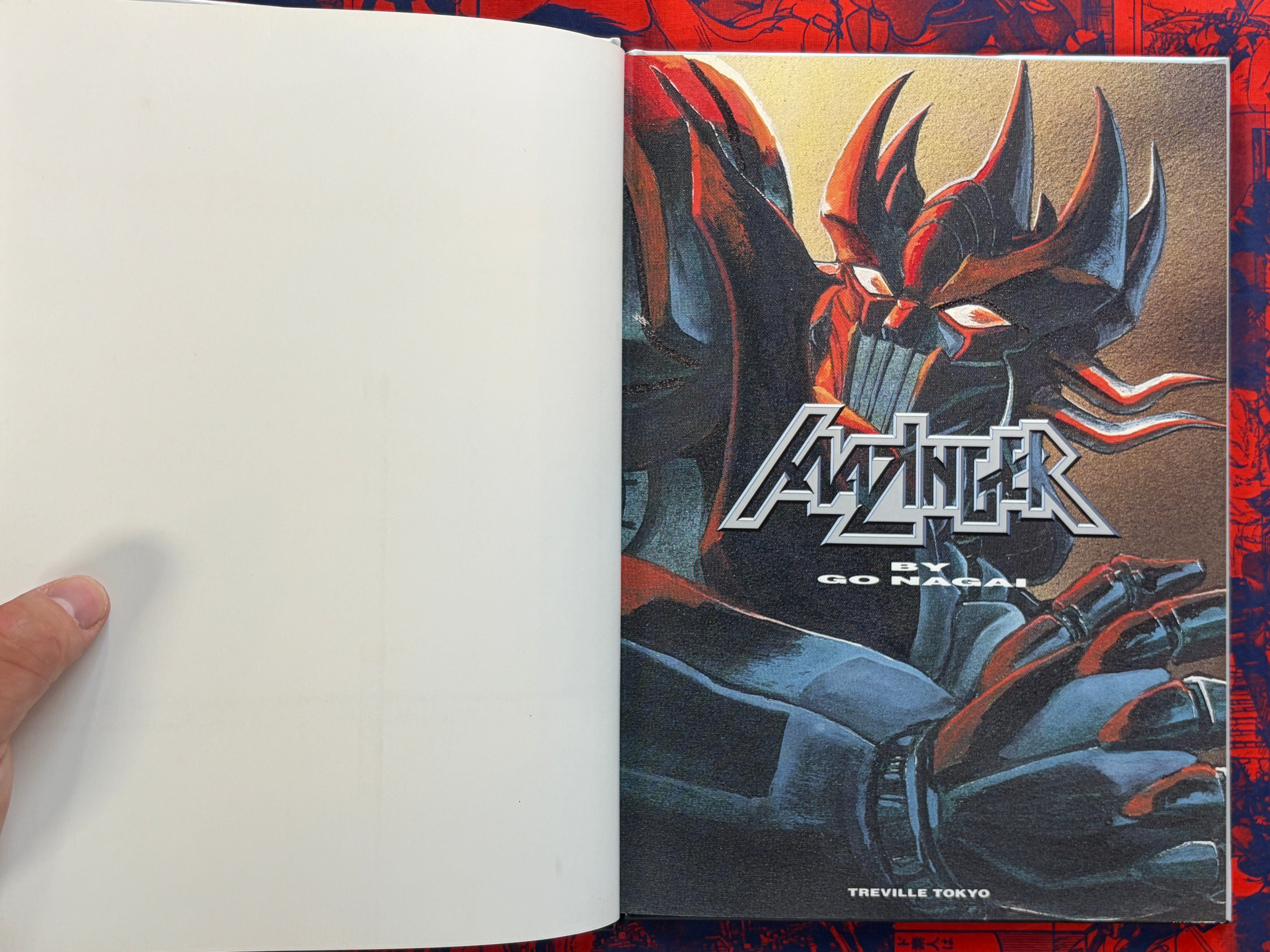 Mazinger Bilingual Edition - Hardcover by Go Nagai (1992)-thumbmail-3