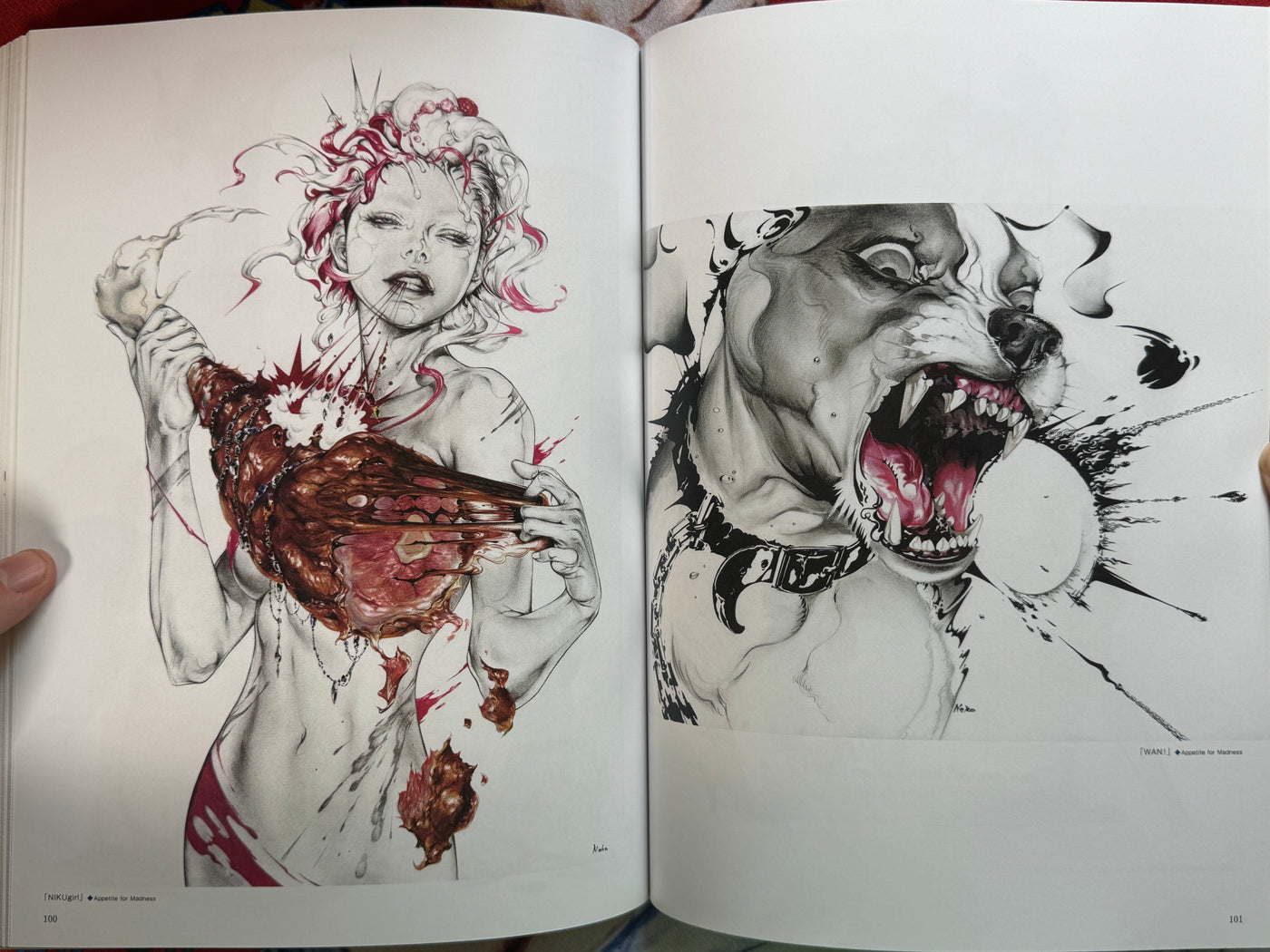 Feast and the Beast - w/ SIGNED postcard by NekoshowguN (2021)