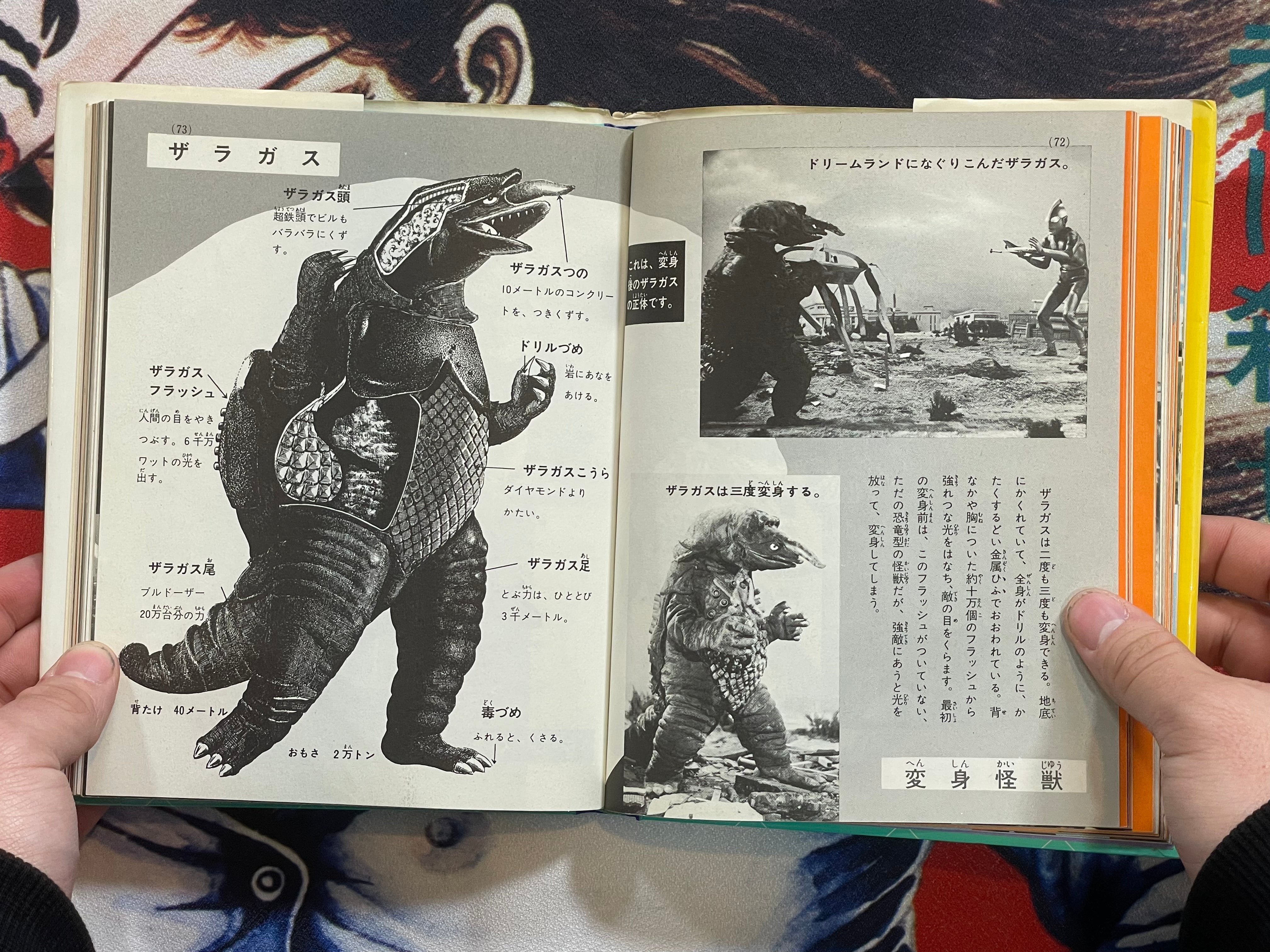 Introduction to Kaiju by Shoji Otomo & Tsuburaya Pro (1972/1990 edition)