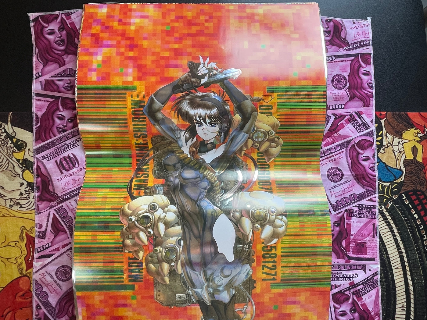 Cyberdelics Ghost in the Shell Super Graphic Collection Box Set w/ Shipping Box