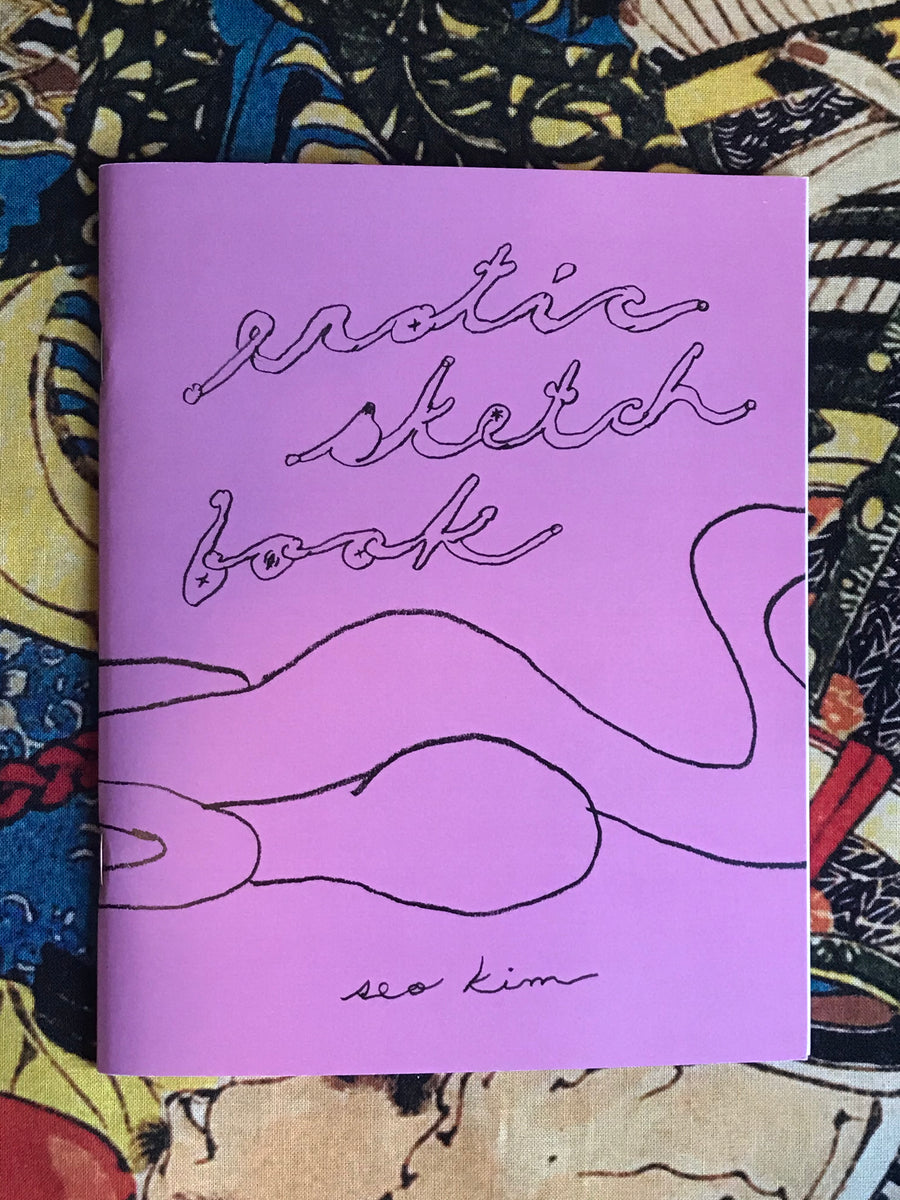 SIGNED Erotic Sketch Book by Soozy Poodles Seo Kim