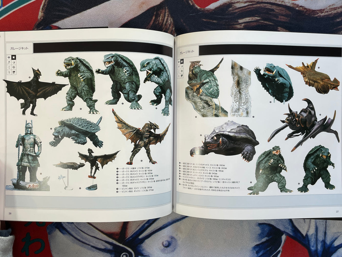 Gamera Toy / Sofubi Guide by Cult Books (1996)