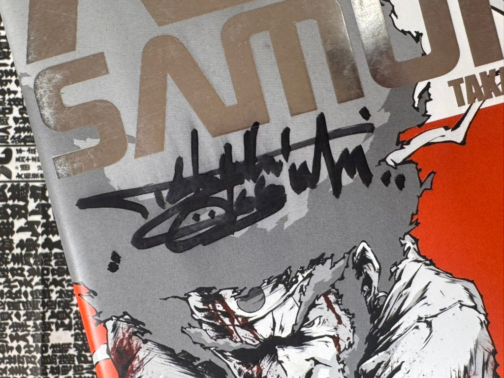 SIGNED Afro Samurai by Takashi Okazaki (2009)-thumbmail-4