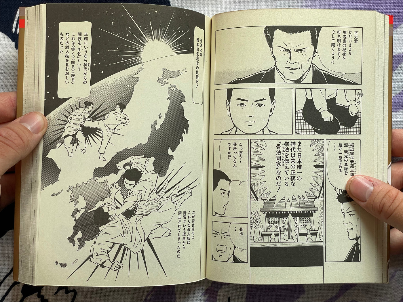 Killer Fist Technique for Koppou Marital Arts Illustrated by Kaze Shinobu (1988)