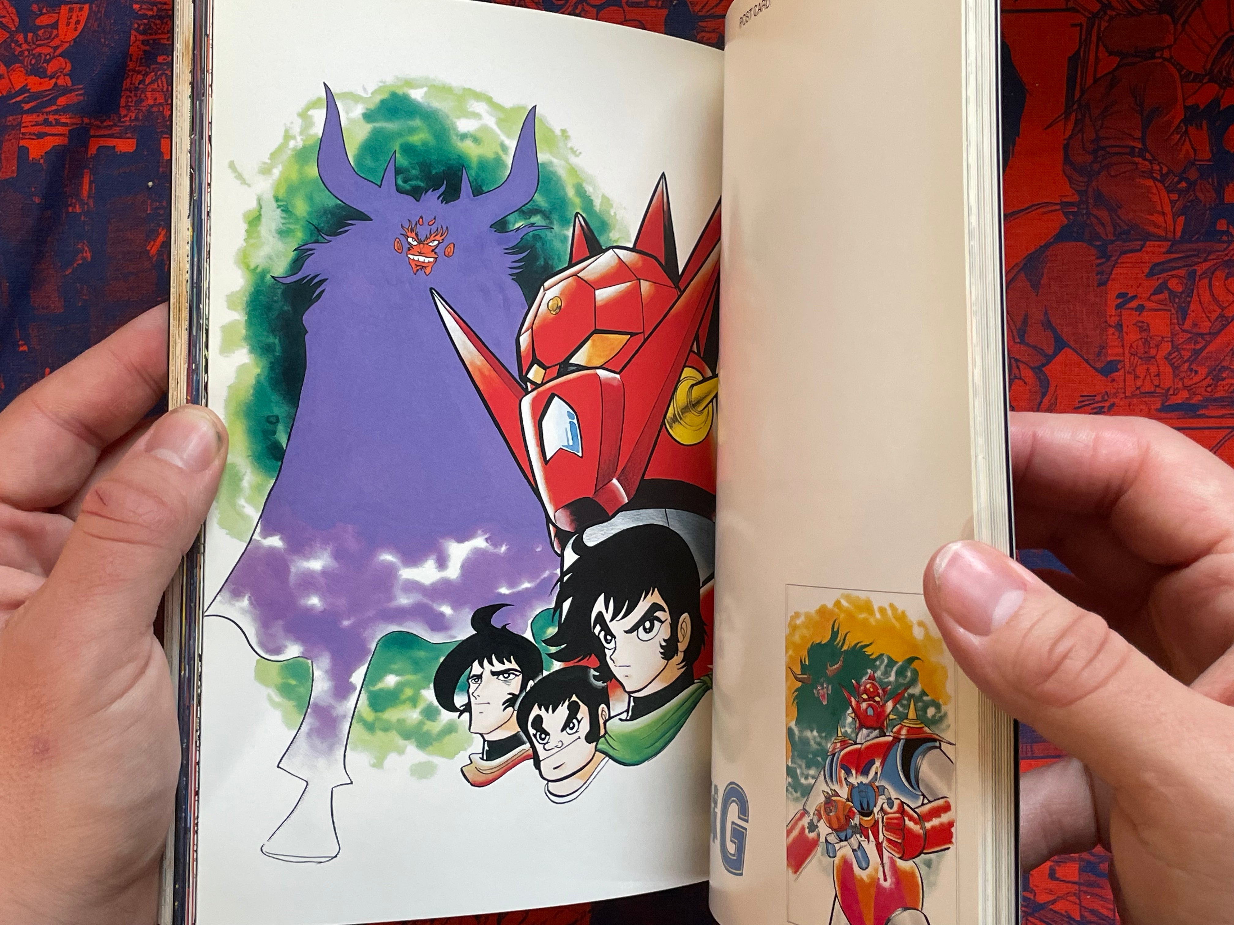 Getter Robo Generation: Character's Art Collection 1 - Slipcover by Ishikawa Ken (1999)