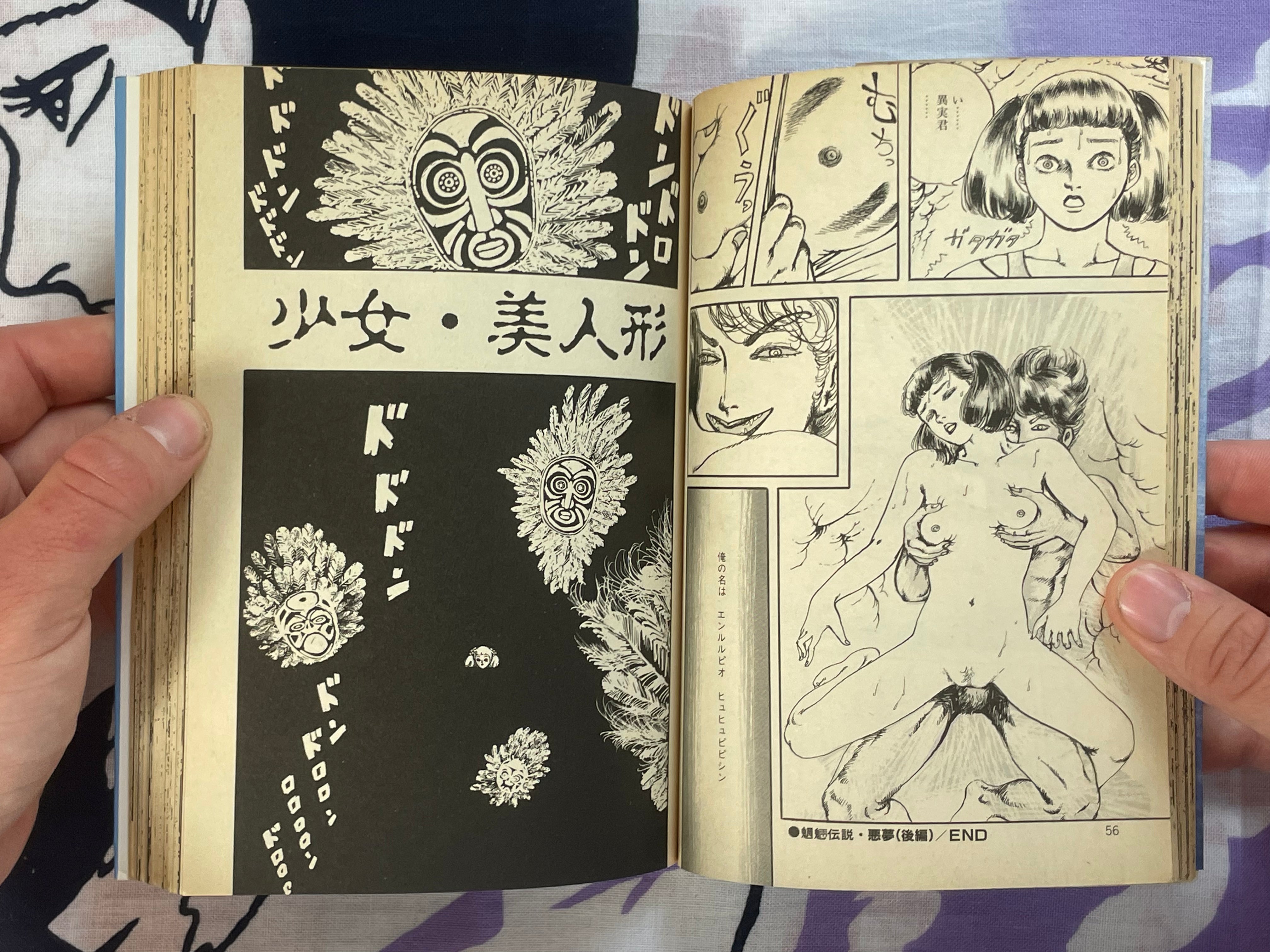 Girl Turned to the Darkness 1-2 Set by Shunichi Muraso (1986)