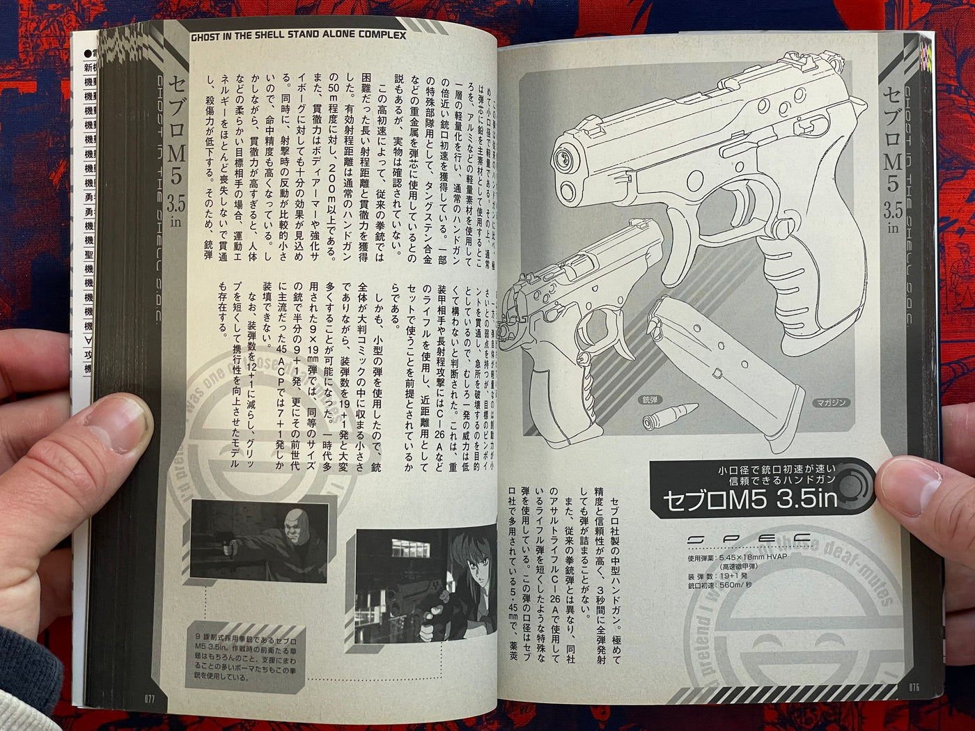 Ghost in the Shell Stand Alone Complex Data Collection by Dengeki Hobby Works (2007)