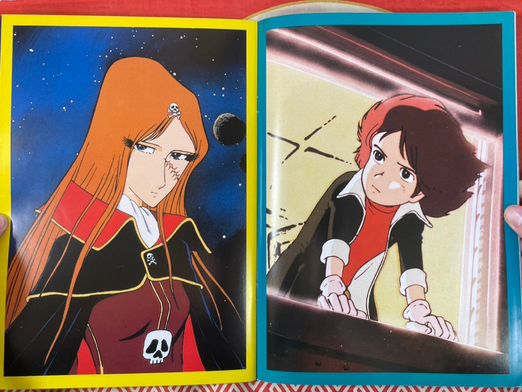 Two Movie Pamphlets: Farewell Galaxy Express 999 & Galaxy Express 999 by Matsumoto Leiji