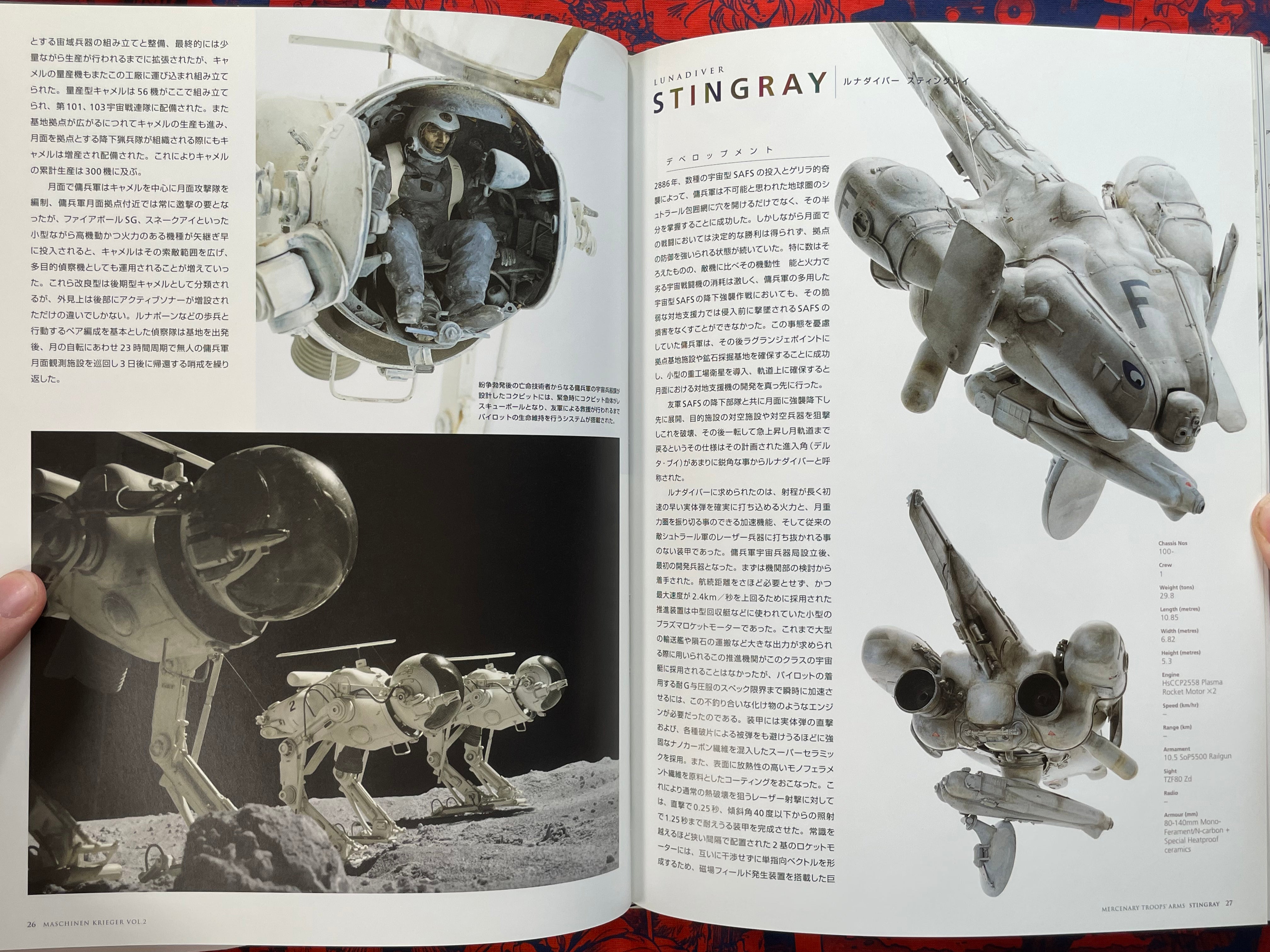 Maschinen Krieger Vol. 2: Chronicle and Encyclopedia - Hardcover by Kow Yokoyama (2005)-thumbmail-6