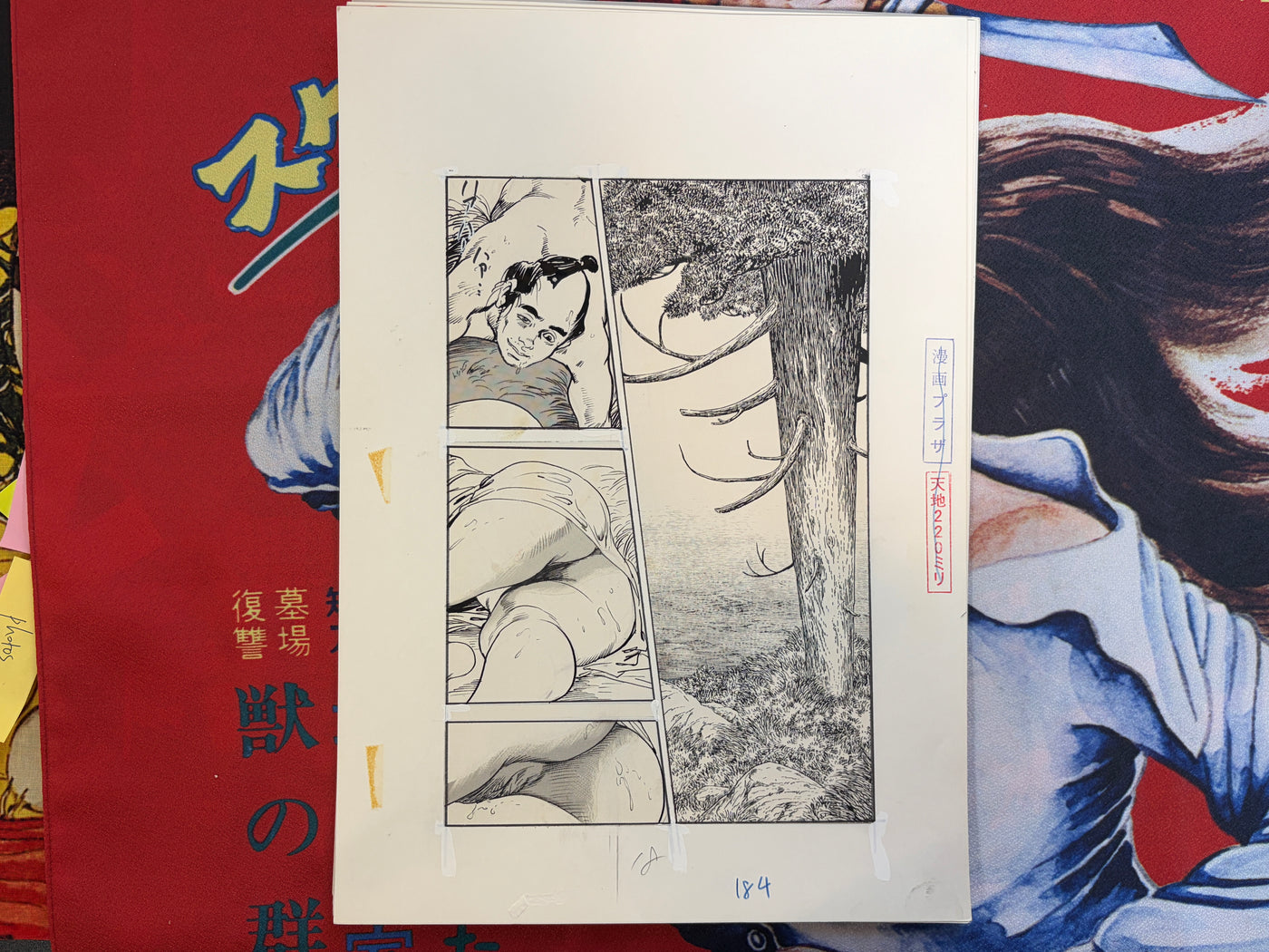 Ken Tsukikage Genga Artwork (Set of 22 Pages) - COE Included