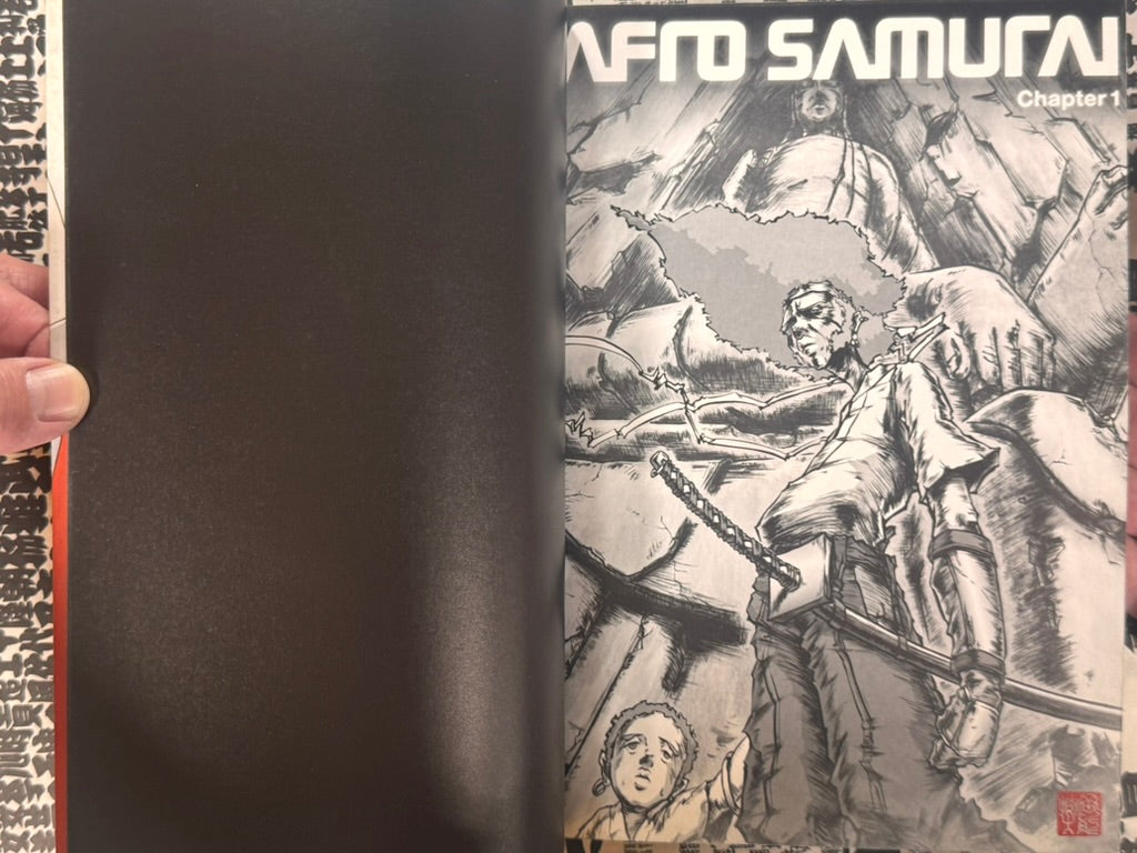 SIGNED Afro Samurai by Takashi Okazaki (2009)-thumbmail-5